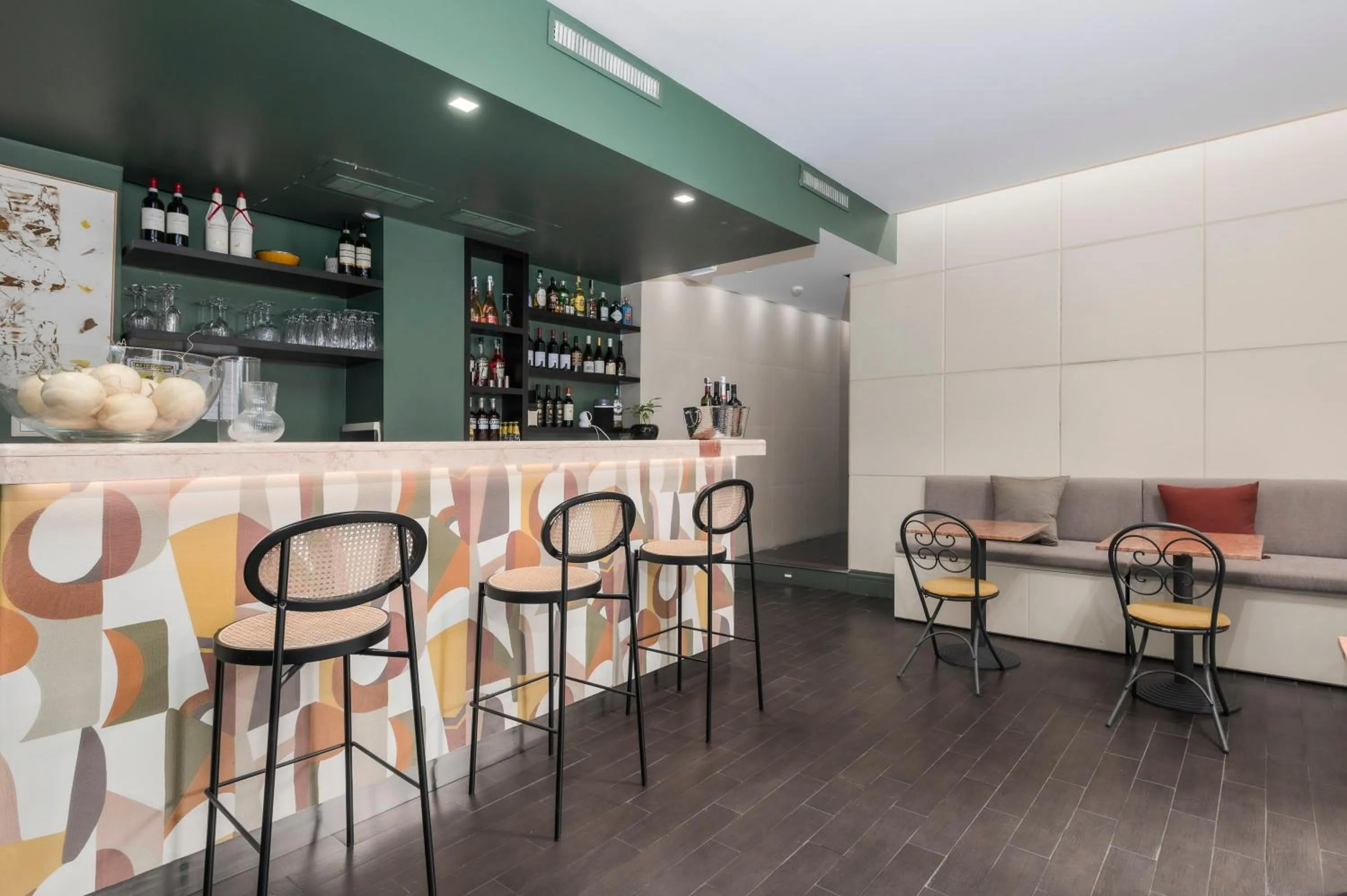 Lounge or bar in Hotel Valeri