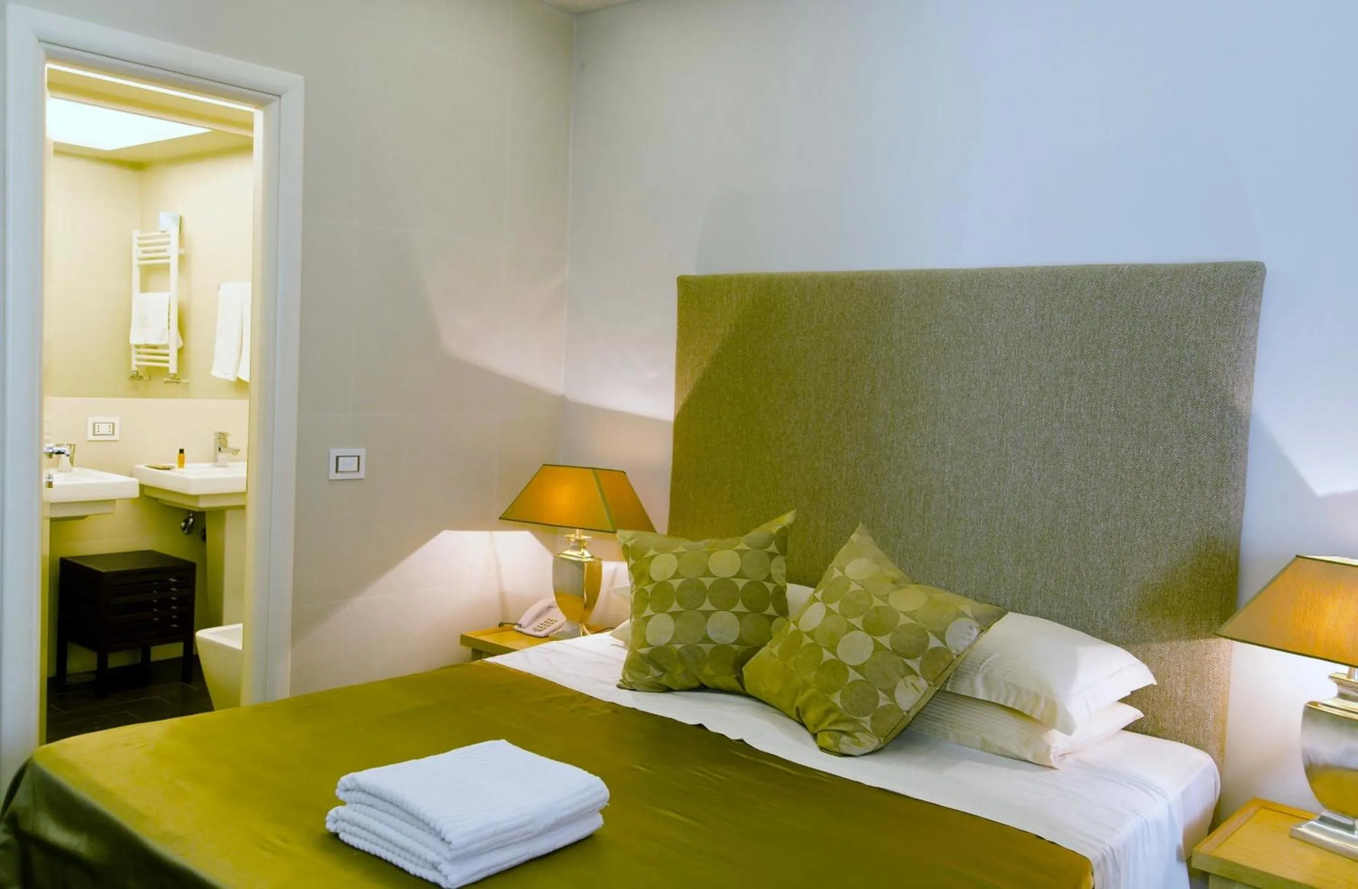 Decorative detail, Bed in Hotel Valeri