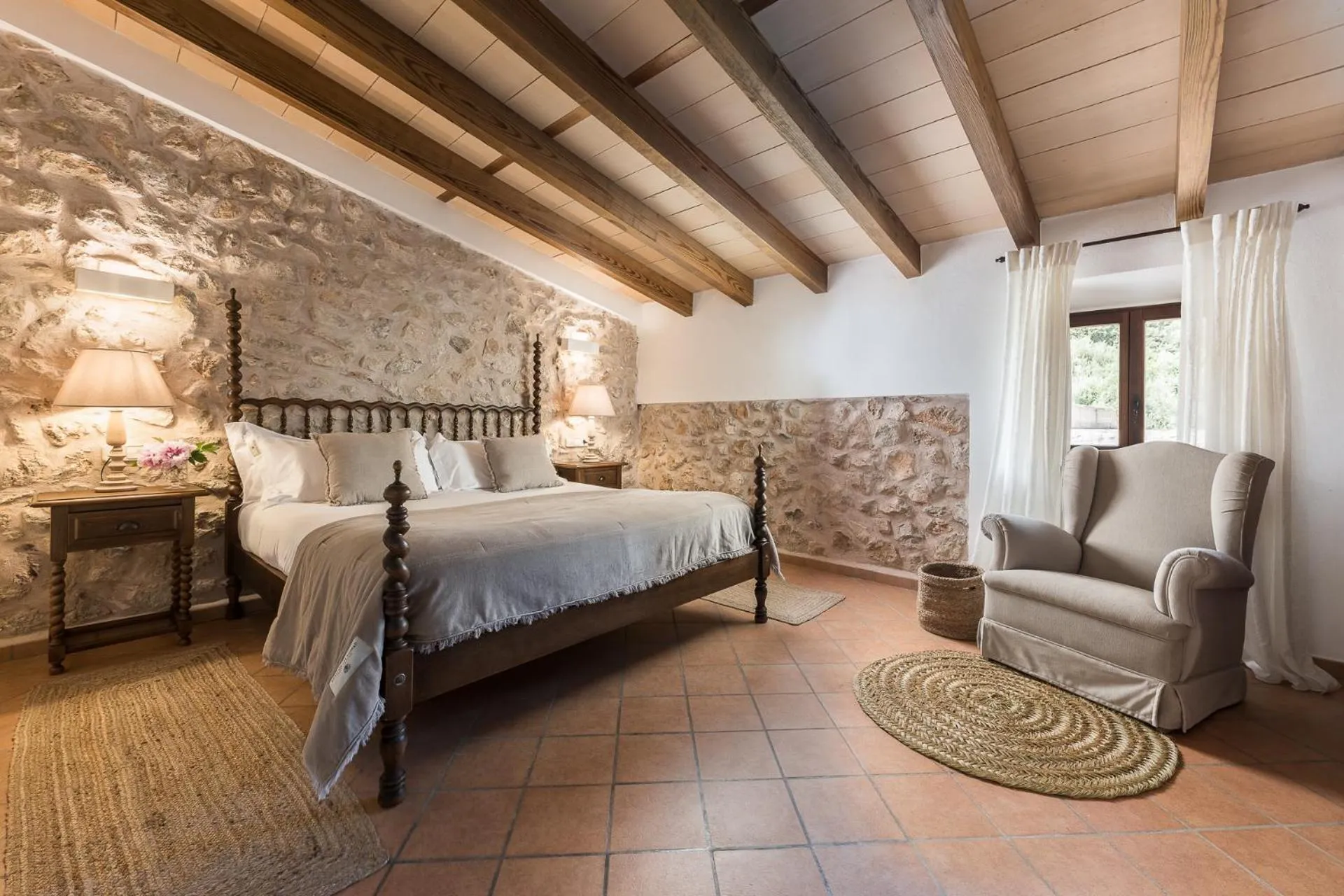 Bedroom, Bed in Ca'n Beneït