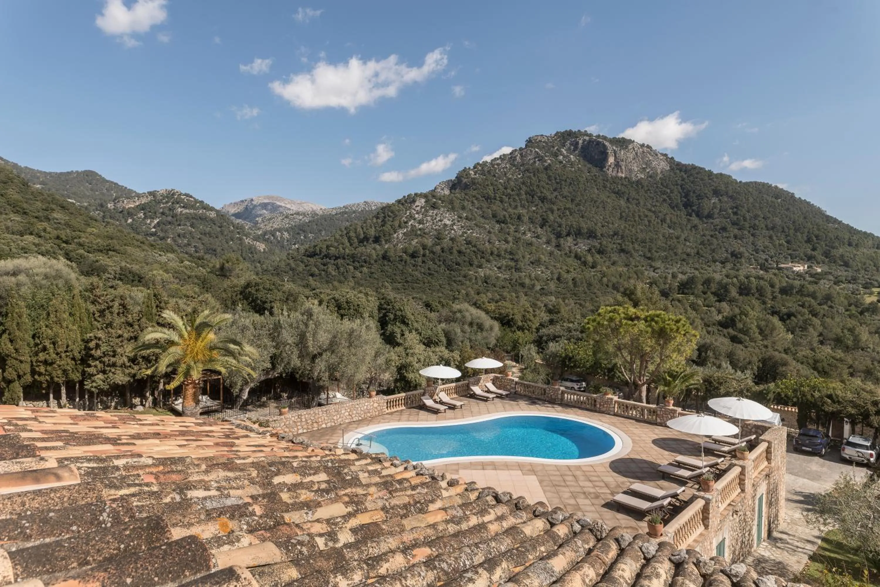 Swimming pool in Ca'n Beneït