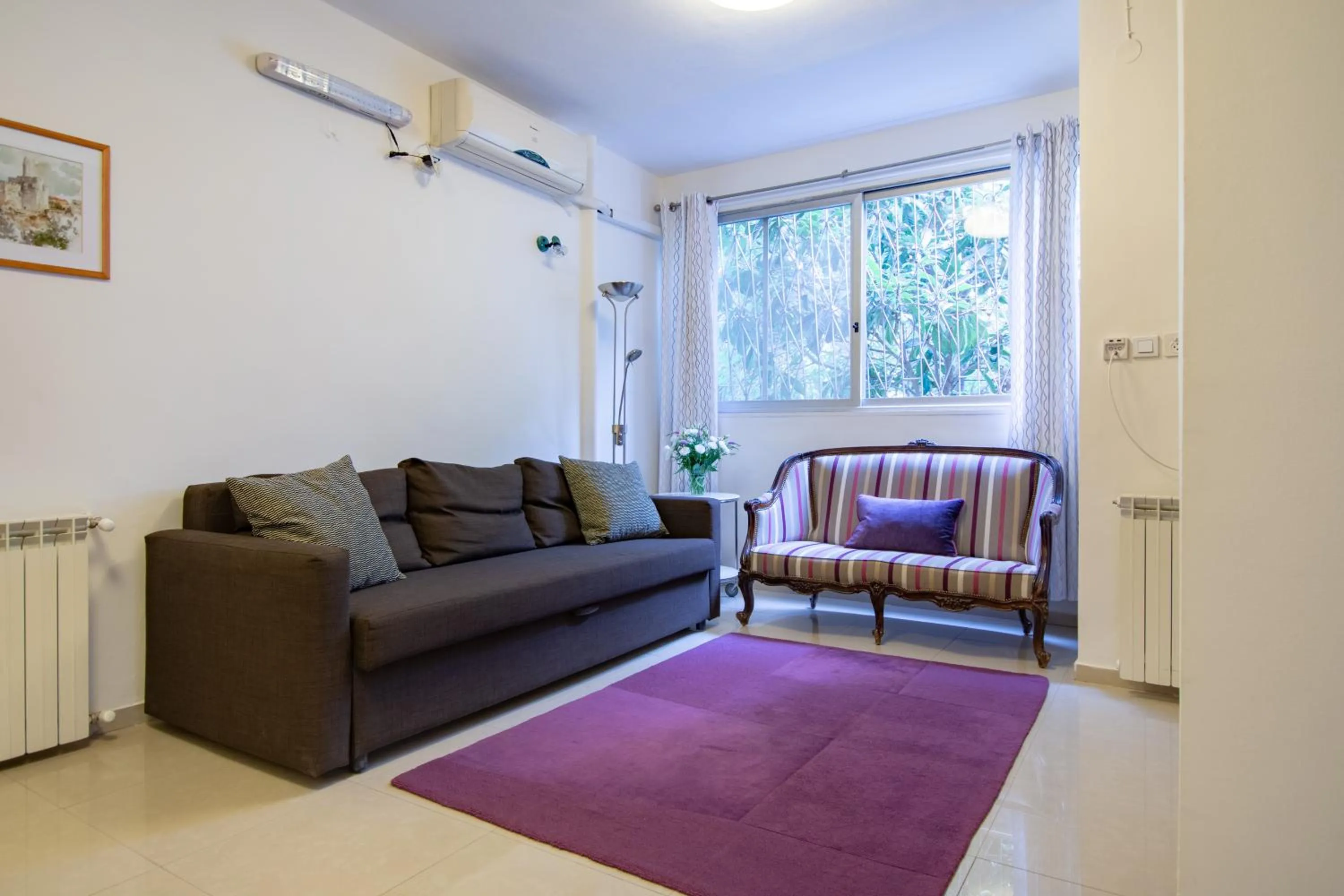 Living room in Colony Suites- Hananya St.