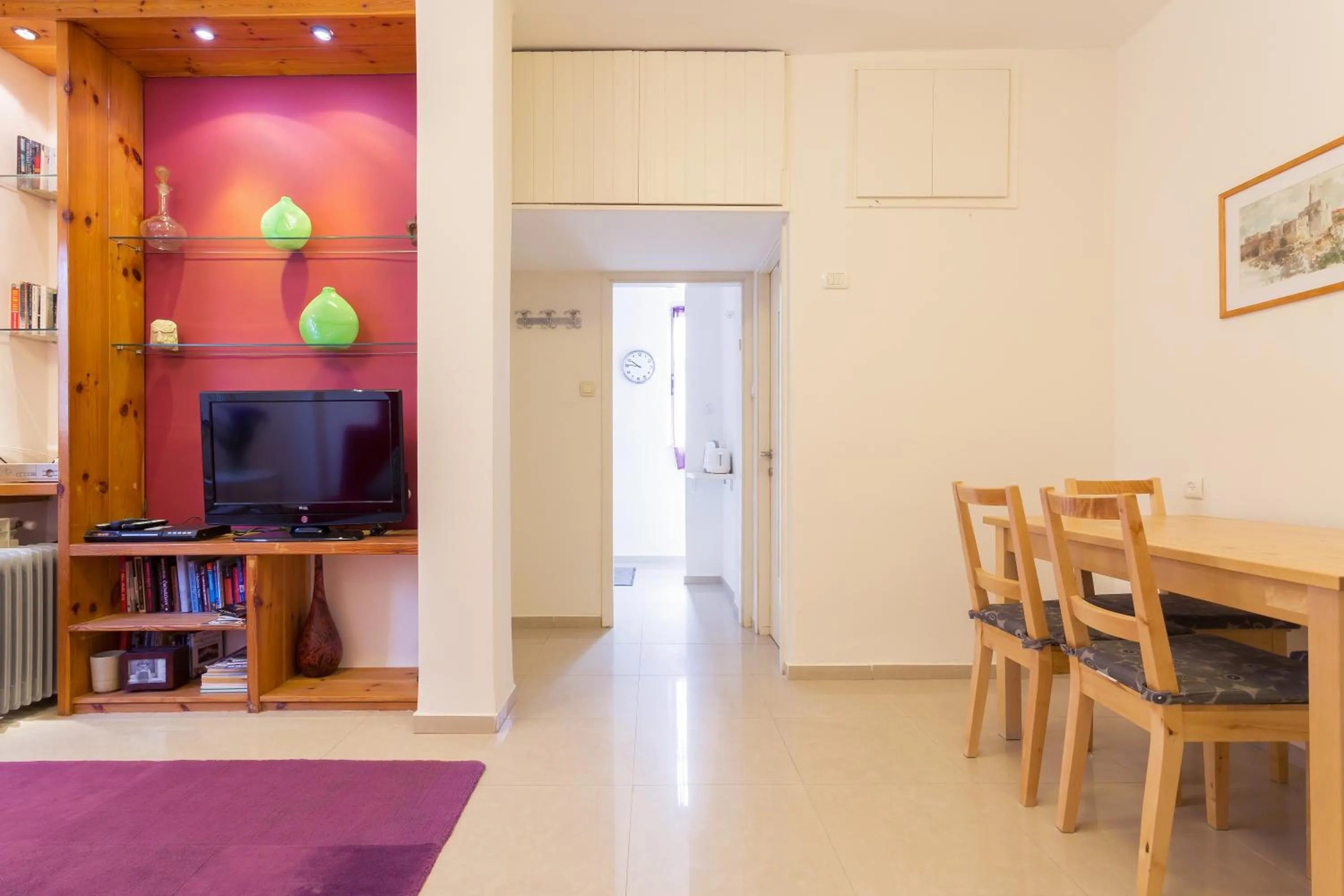 Dining area in Colony Suites- Hananya St.
