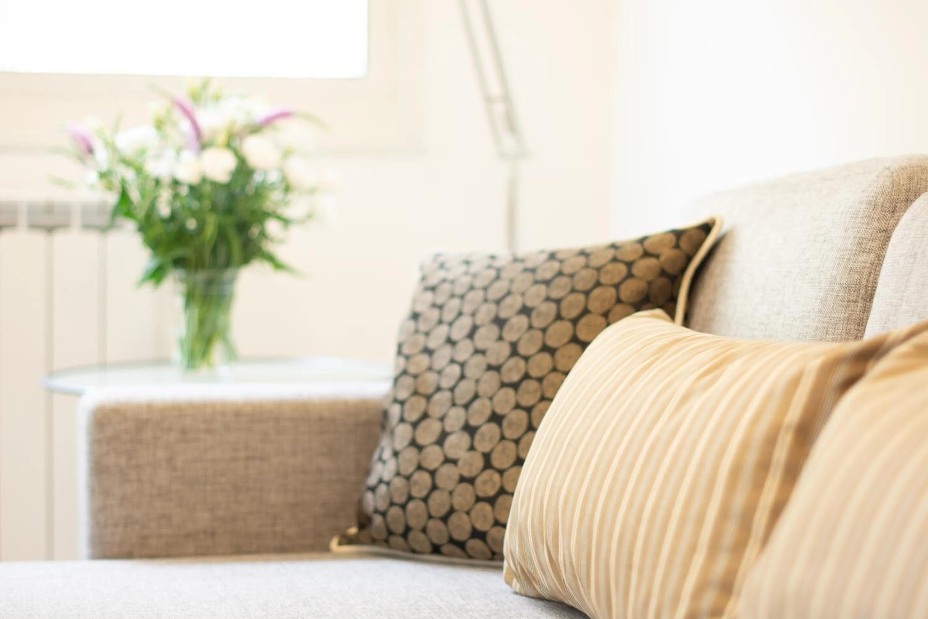 Living room, Bed in Colony Suites- Hananya St.