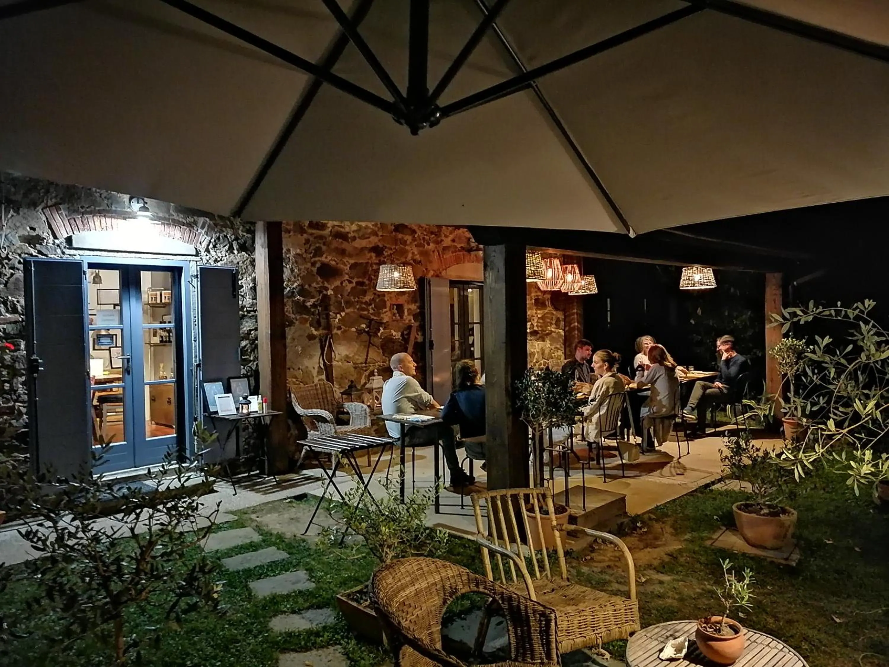 Patio in Agriturismo Tananei