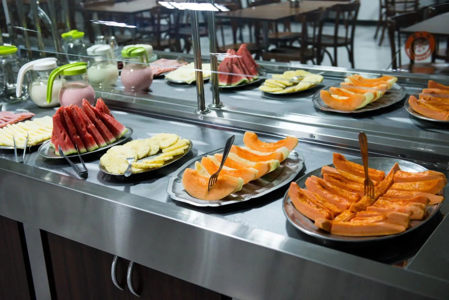 Continental breakfast in Solar Plaza Hotel