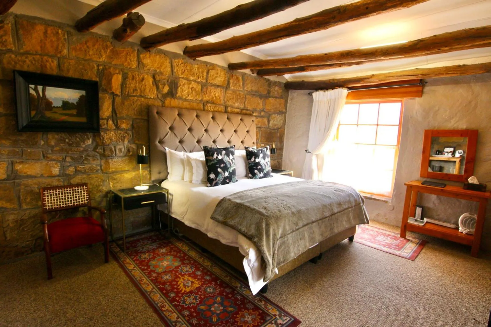 Bedroom, Bed in Moolmanshoek Private Game Reserve