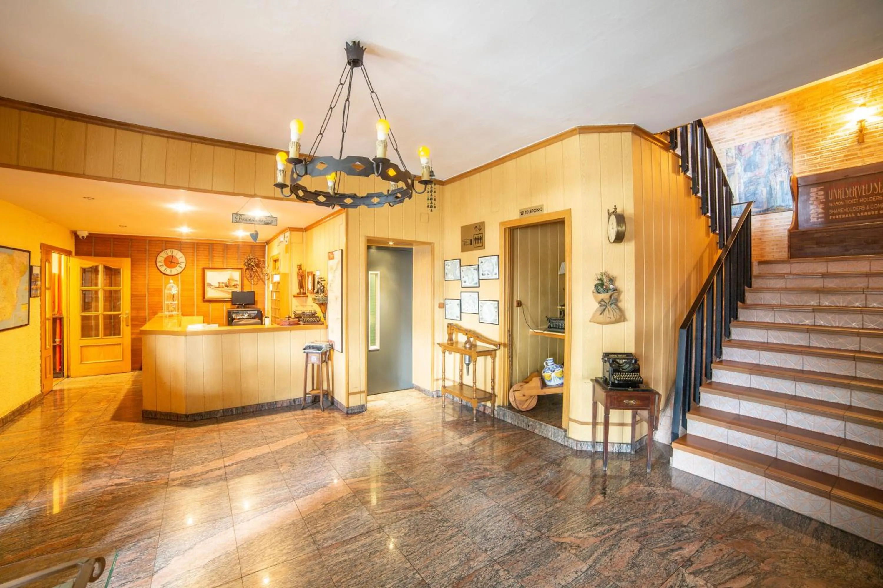 Lobby or reception in Hotel Mavi