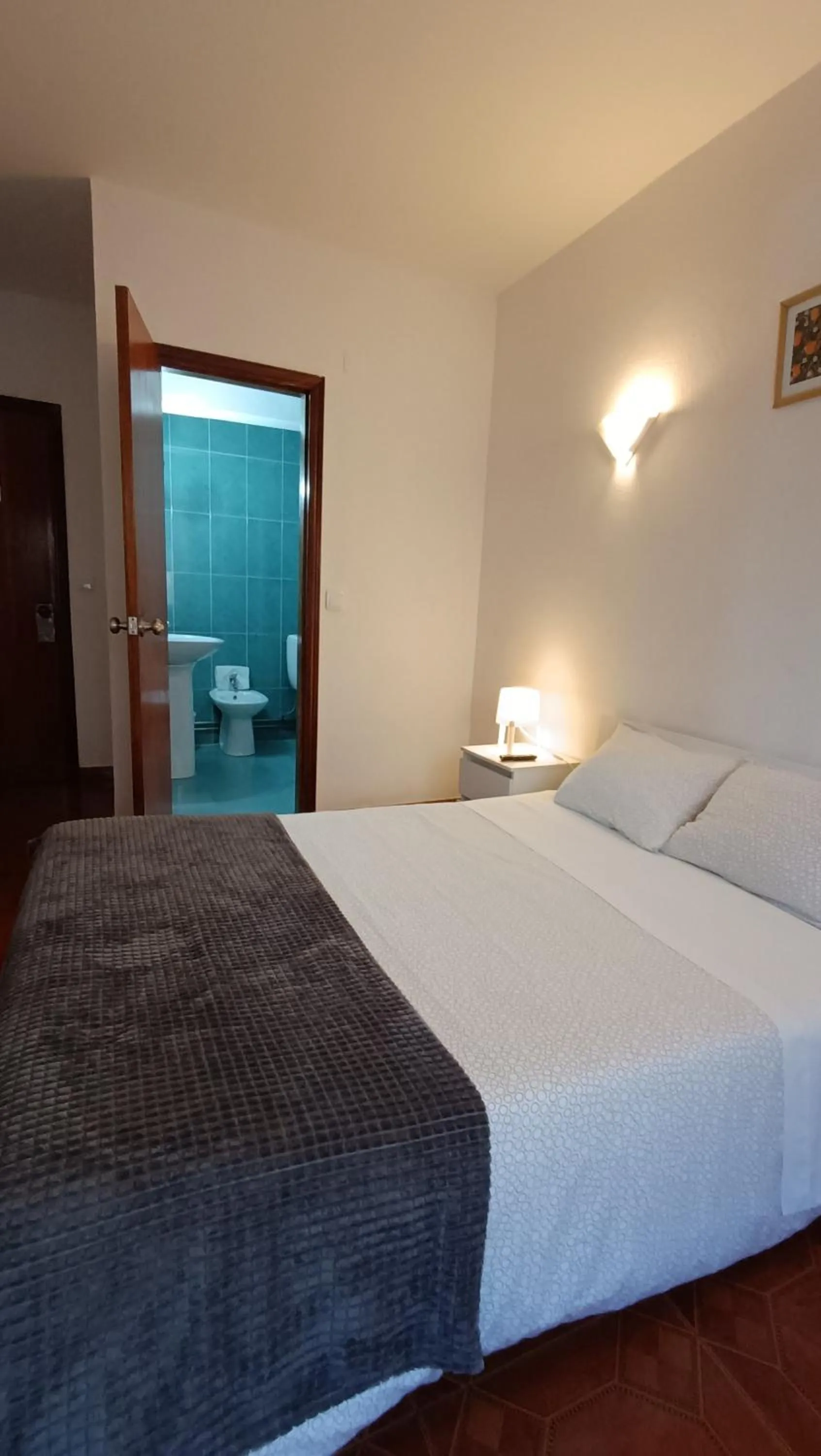 Bedroom, Bed in Residencial S. Gião