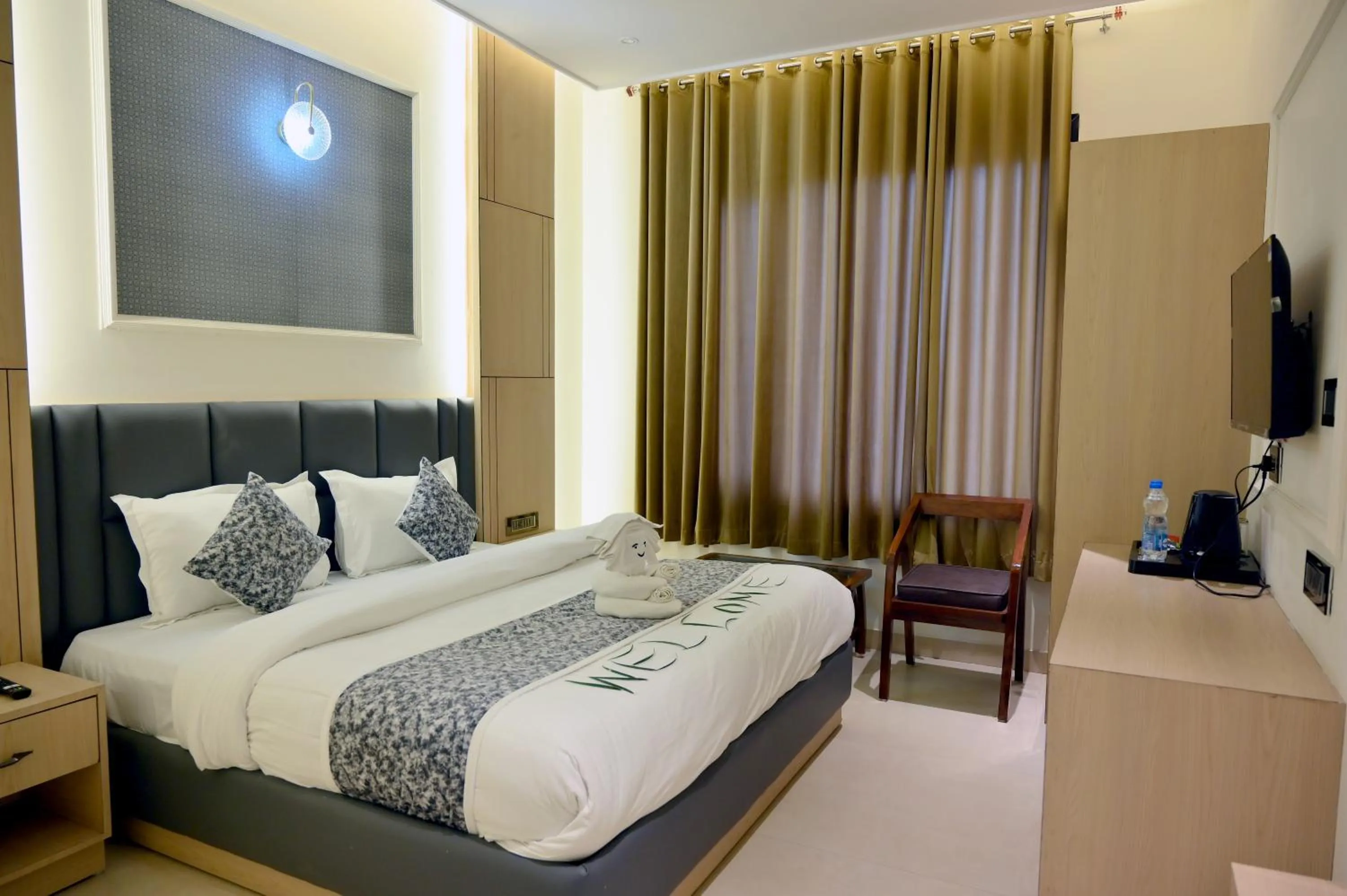 Bed in Hotel Casa Royale