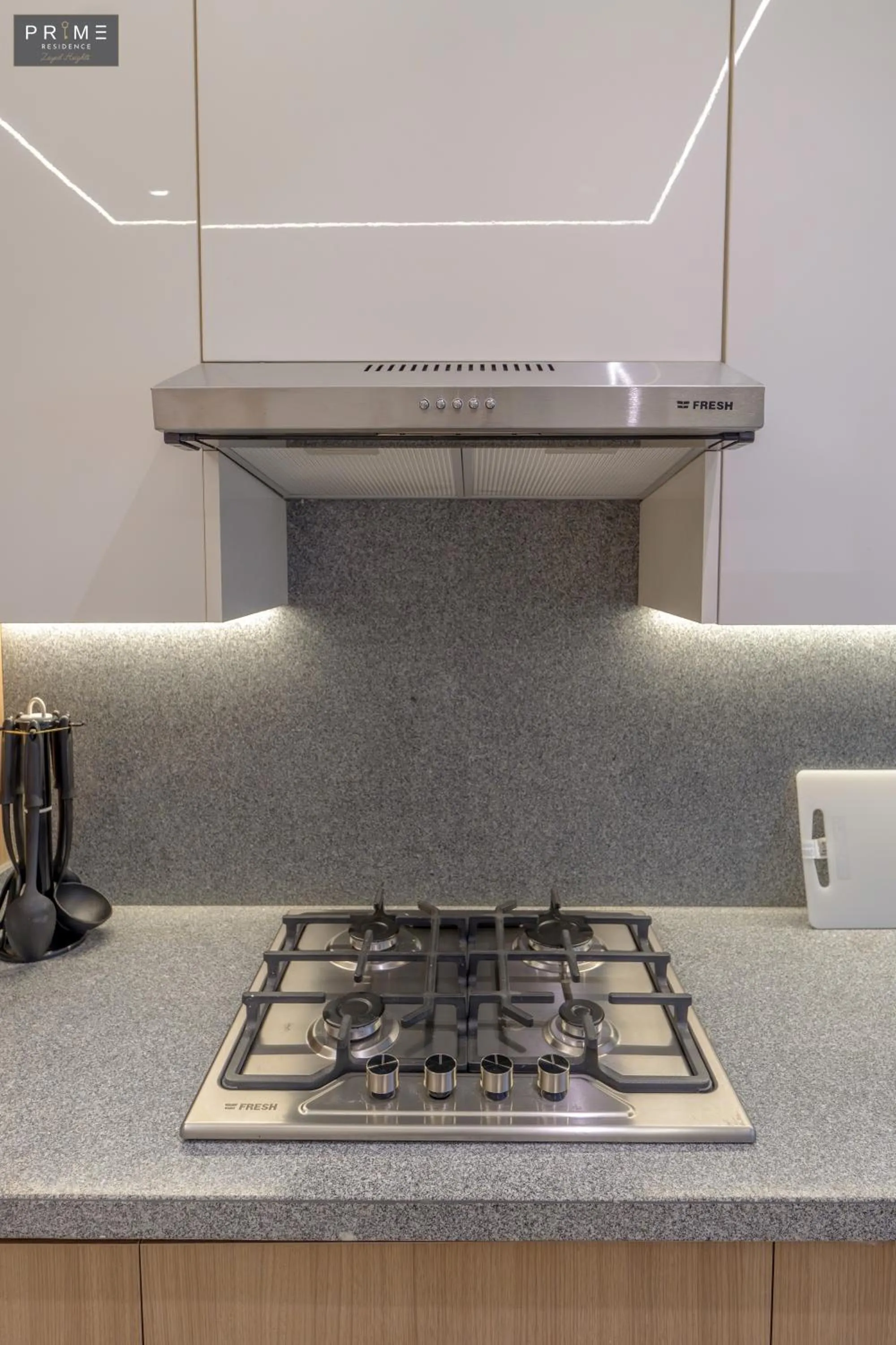 Kitchen or kitchenette in Prime Residence Zayed Heights