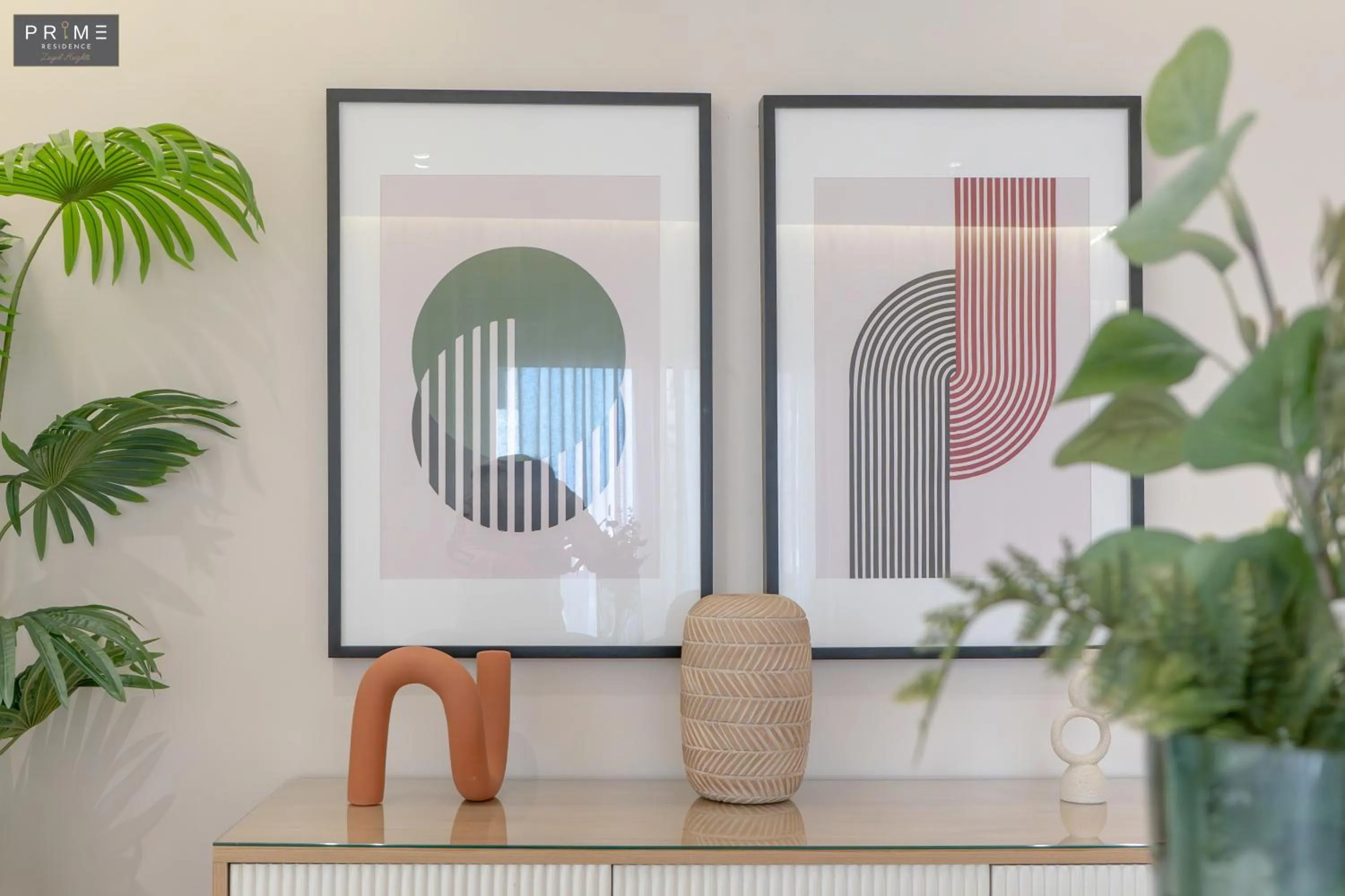 Living room in Prime Residence Zayed Heights