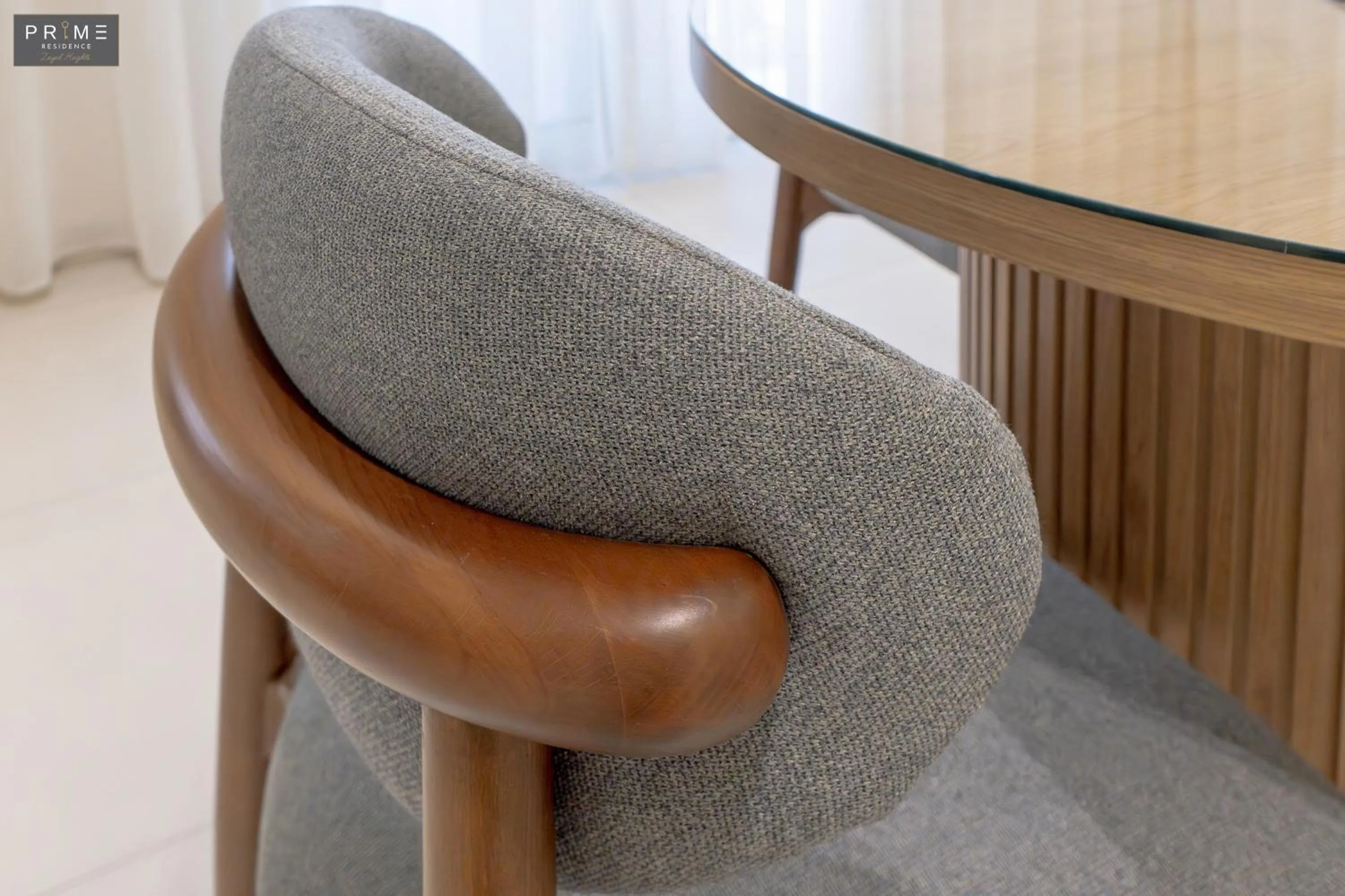 Dining area in Prime Residence Zayed Heights