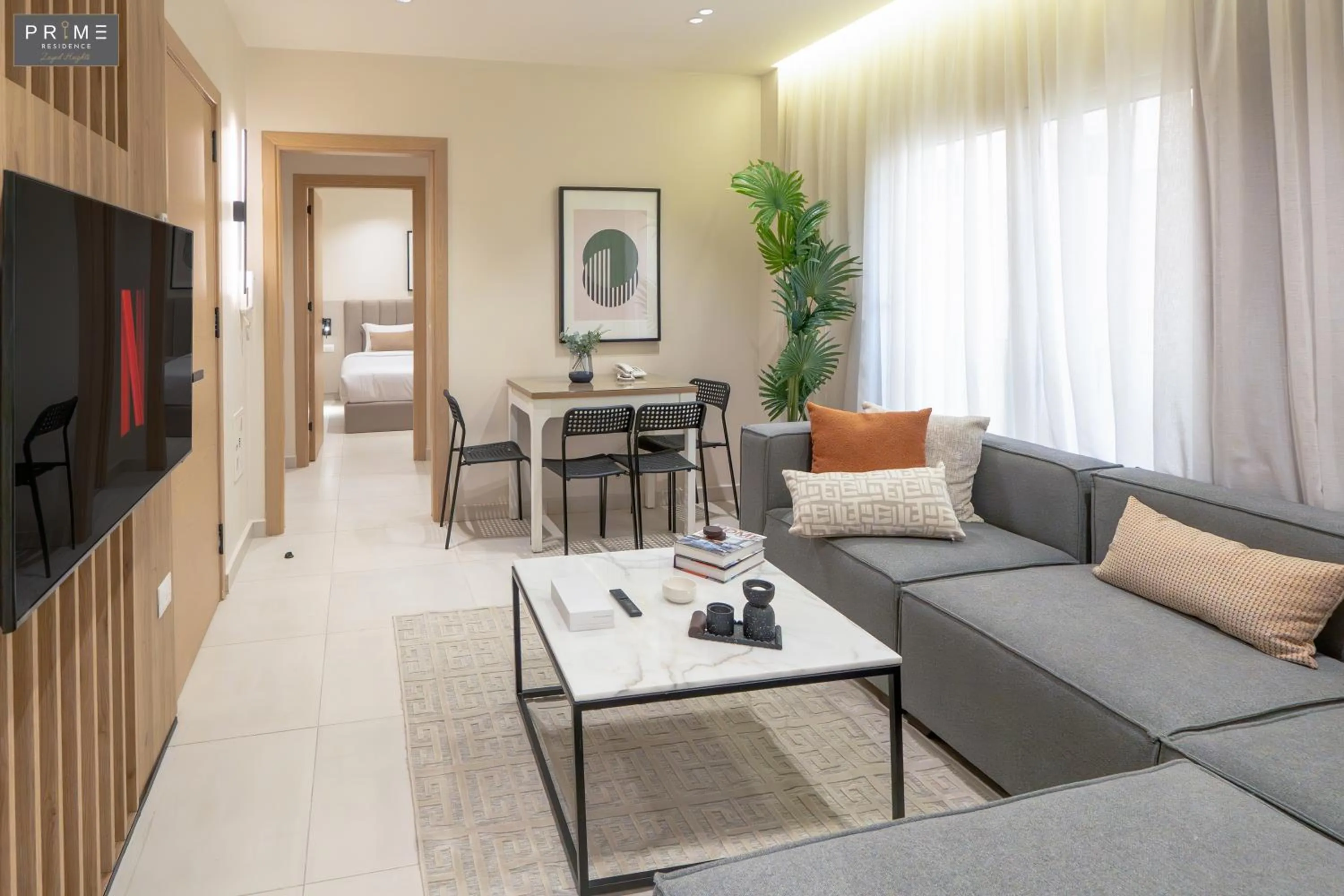 TV and multimedia in Prime Residence Zayed Heights