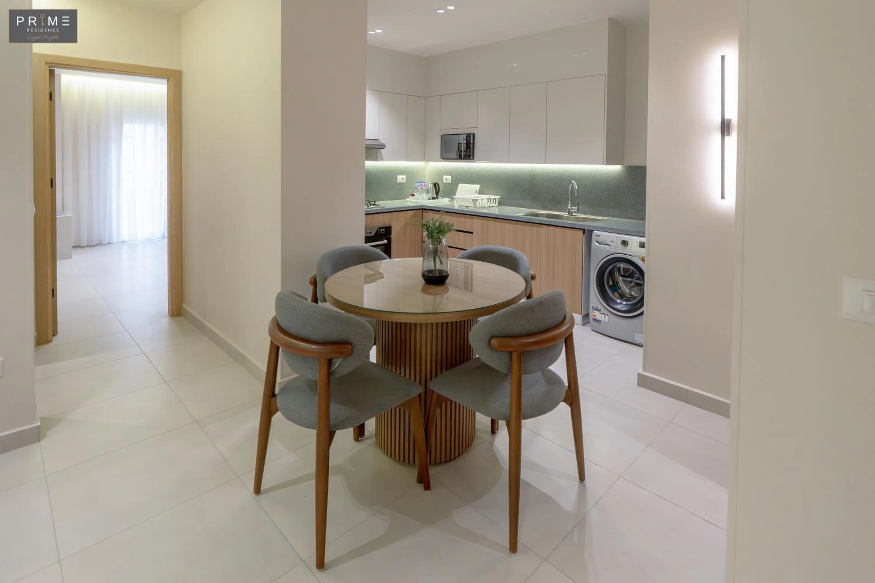 Kitchen or kitchenette in Prime Residence Zayed Heights