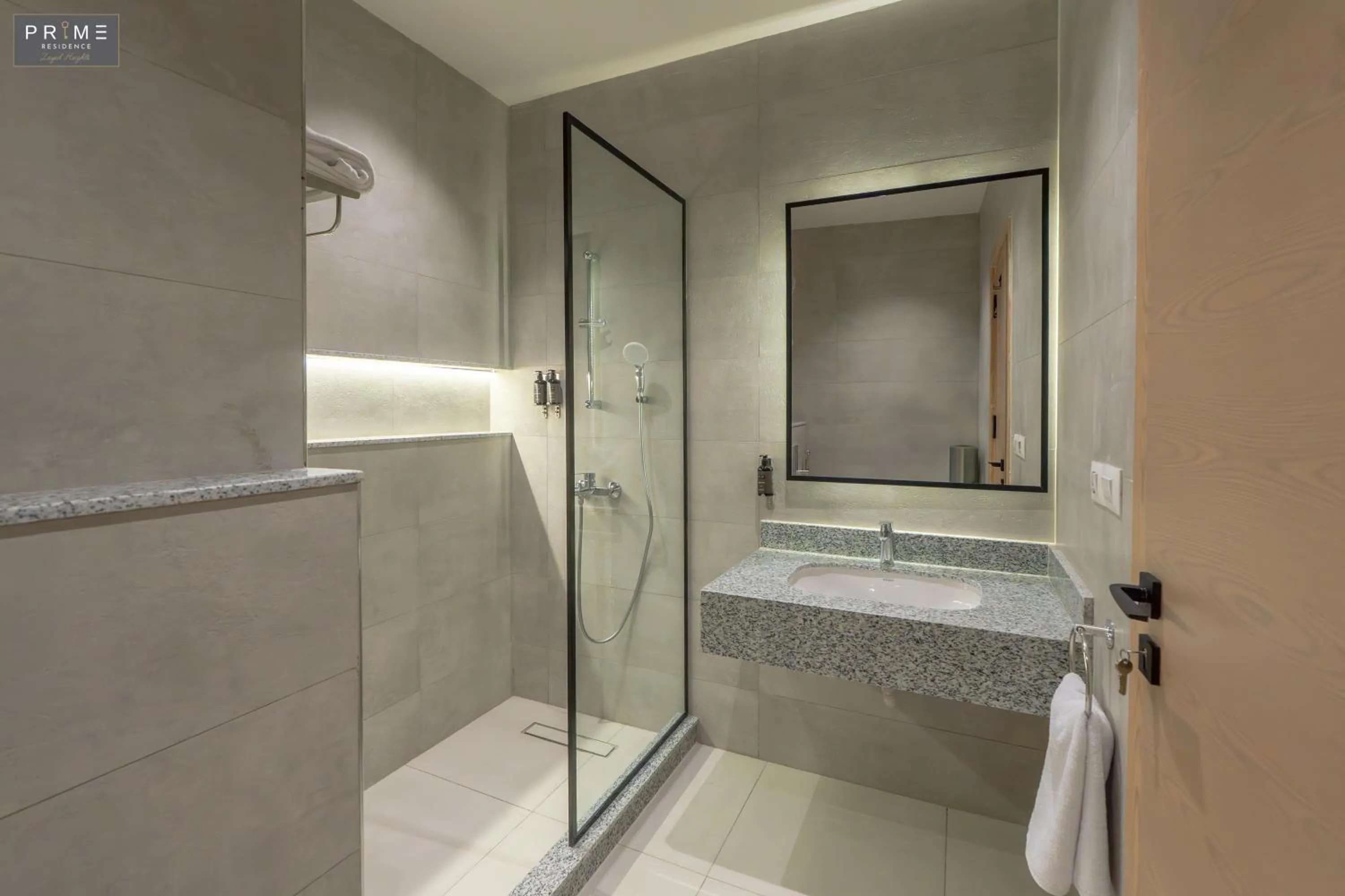 Shower in Prime Residence Zayed Heights