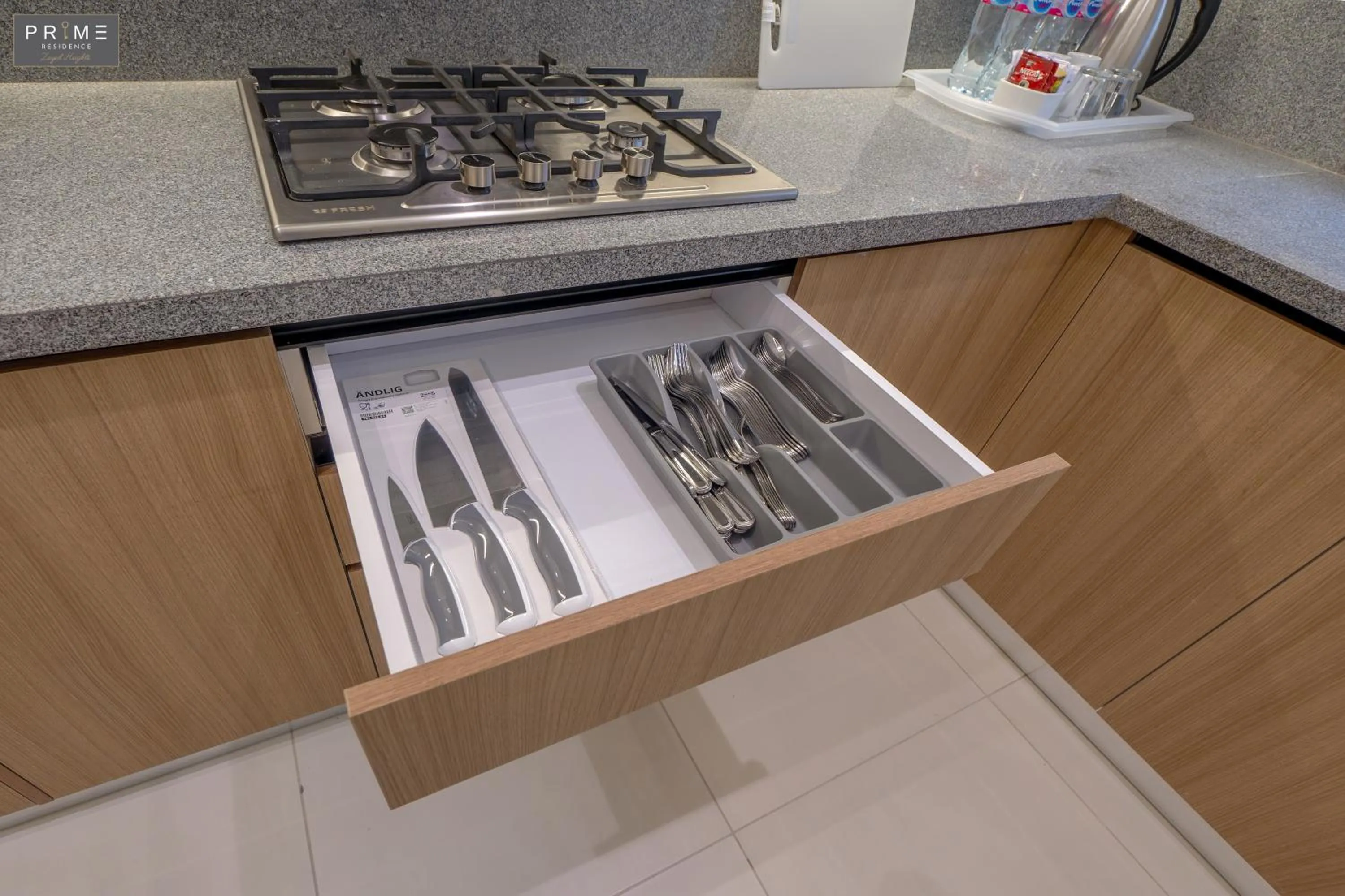 Coffee/tea facilities in Prime Residence Zayed Heights