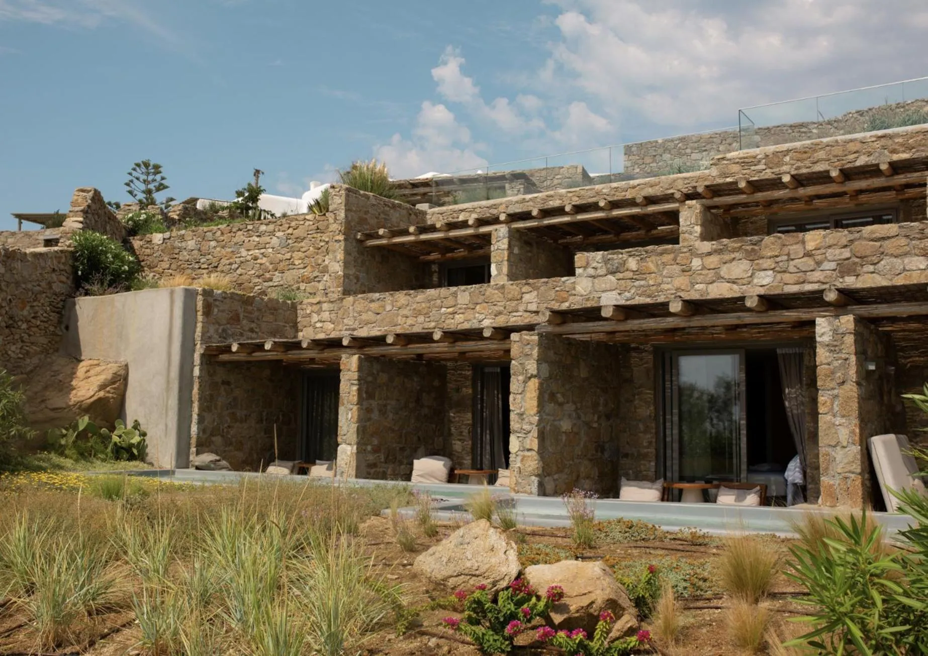 Property building in Hotiday Mykonos Fanari