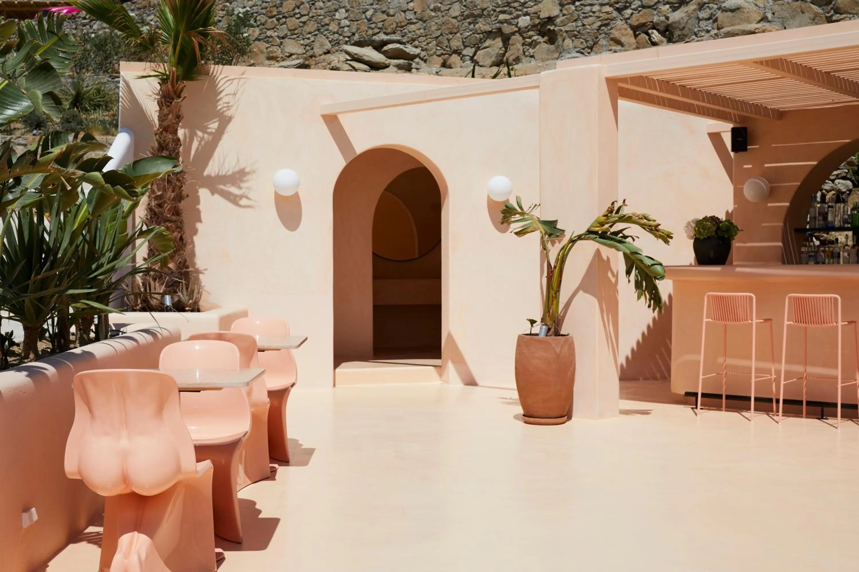 Patio in Hotiday Mykonos Fanari