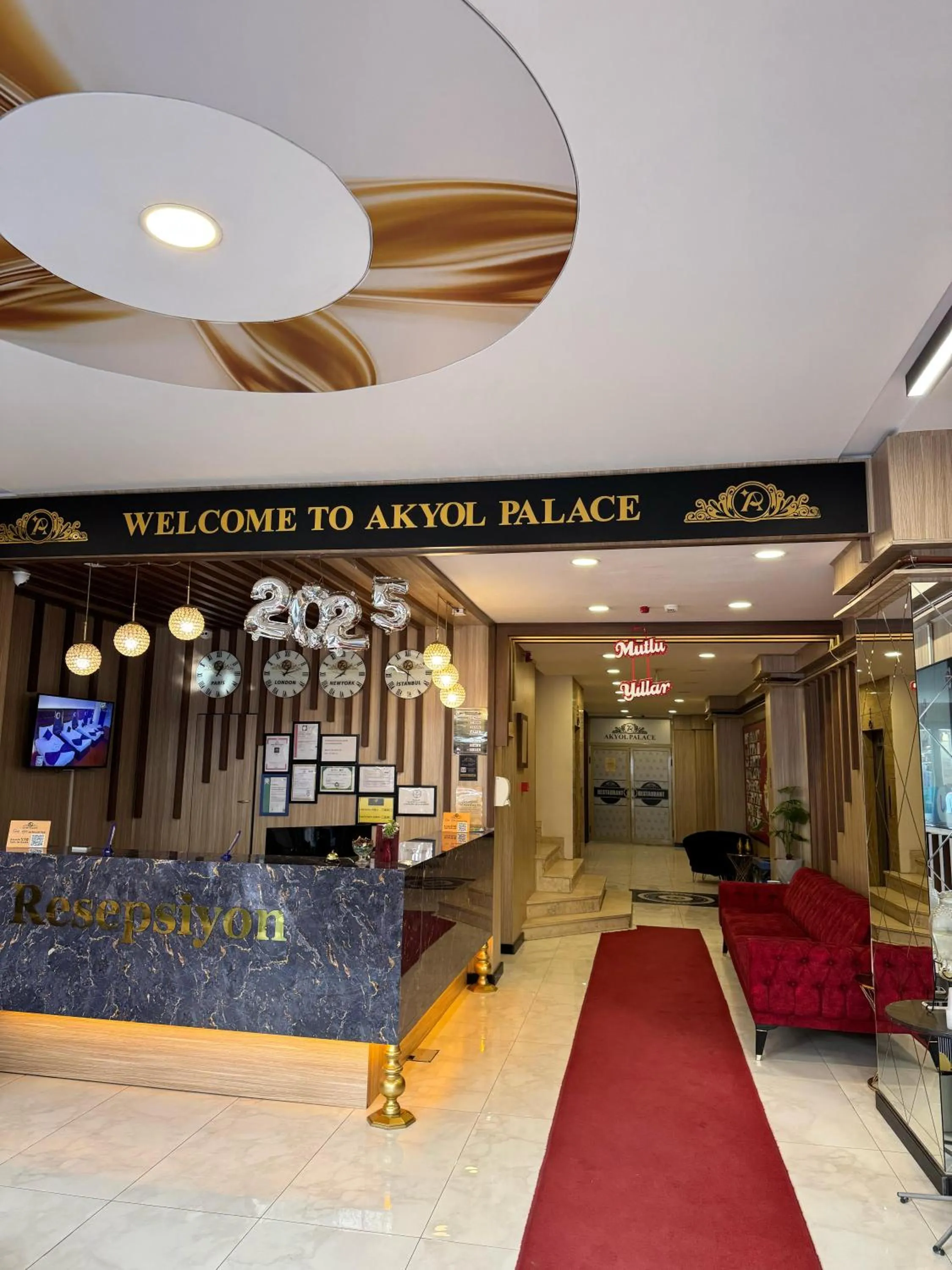 Lobby or reception in Akyol Palace
