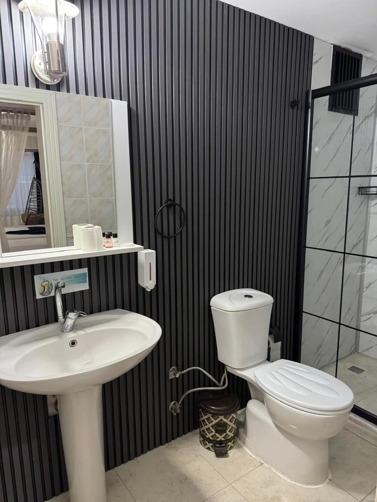 Toilet in Akyol Palace