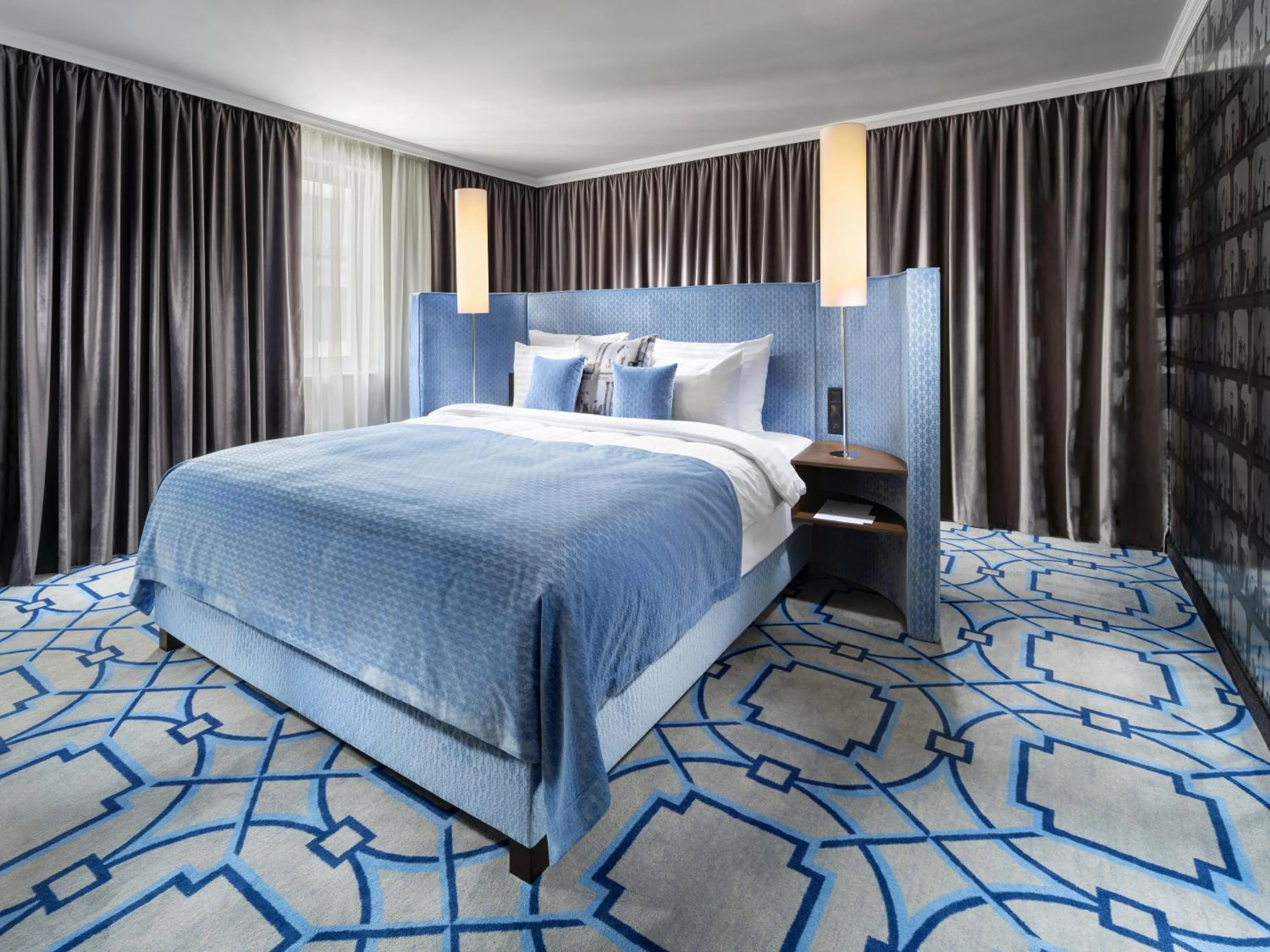 Bedroom, Bed in Mamaison Hotel Chain Bridge Budapest