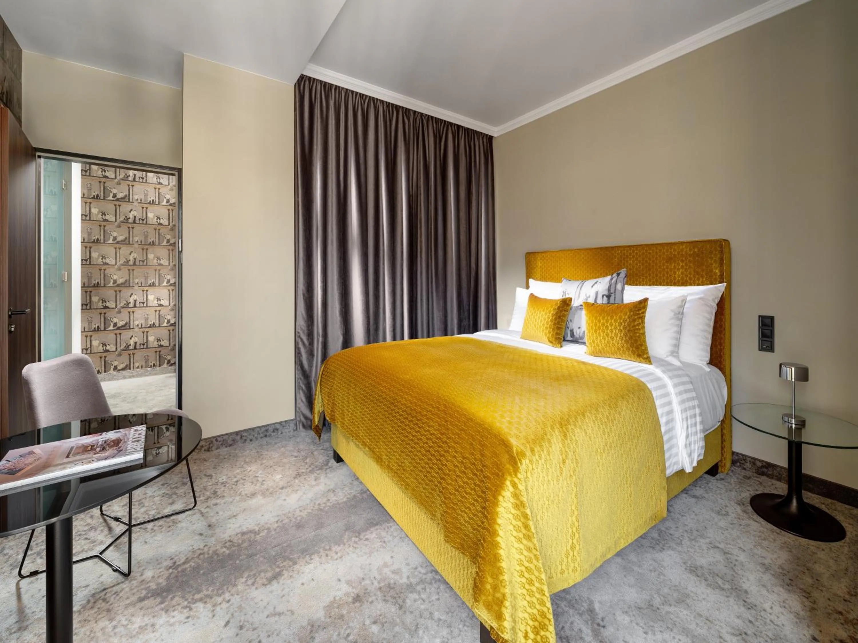 Bedroom, Bed in Mamaison Hotel Chain Bridge Budapest