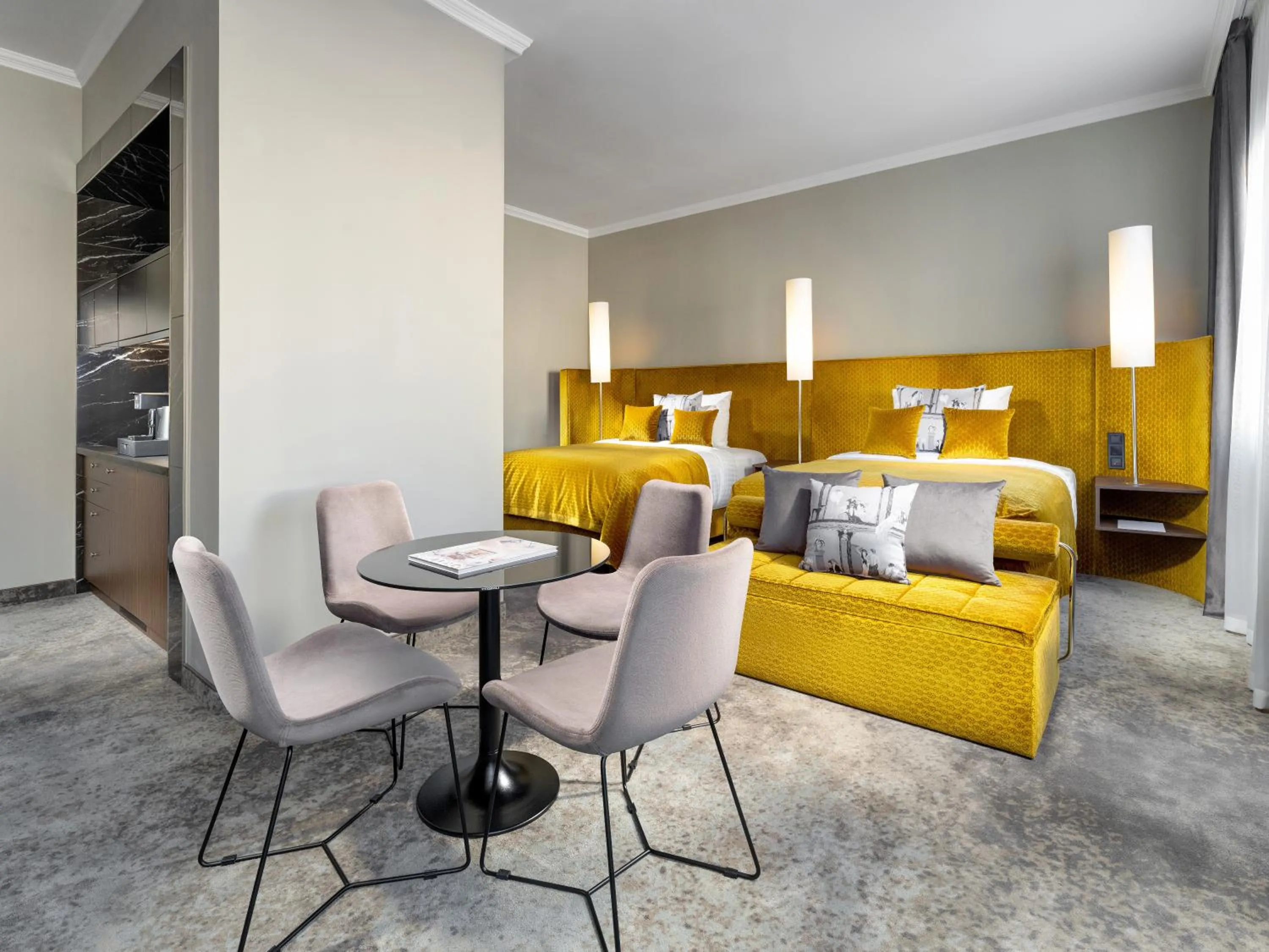 Bedroom, Bed in Mamaison Hotel Chain Bridge Budapest