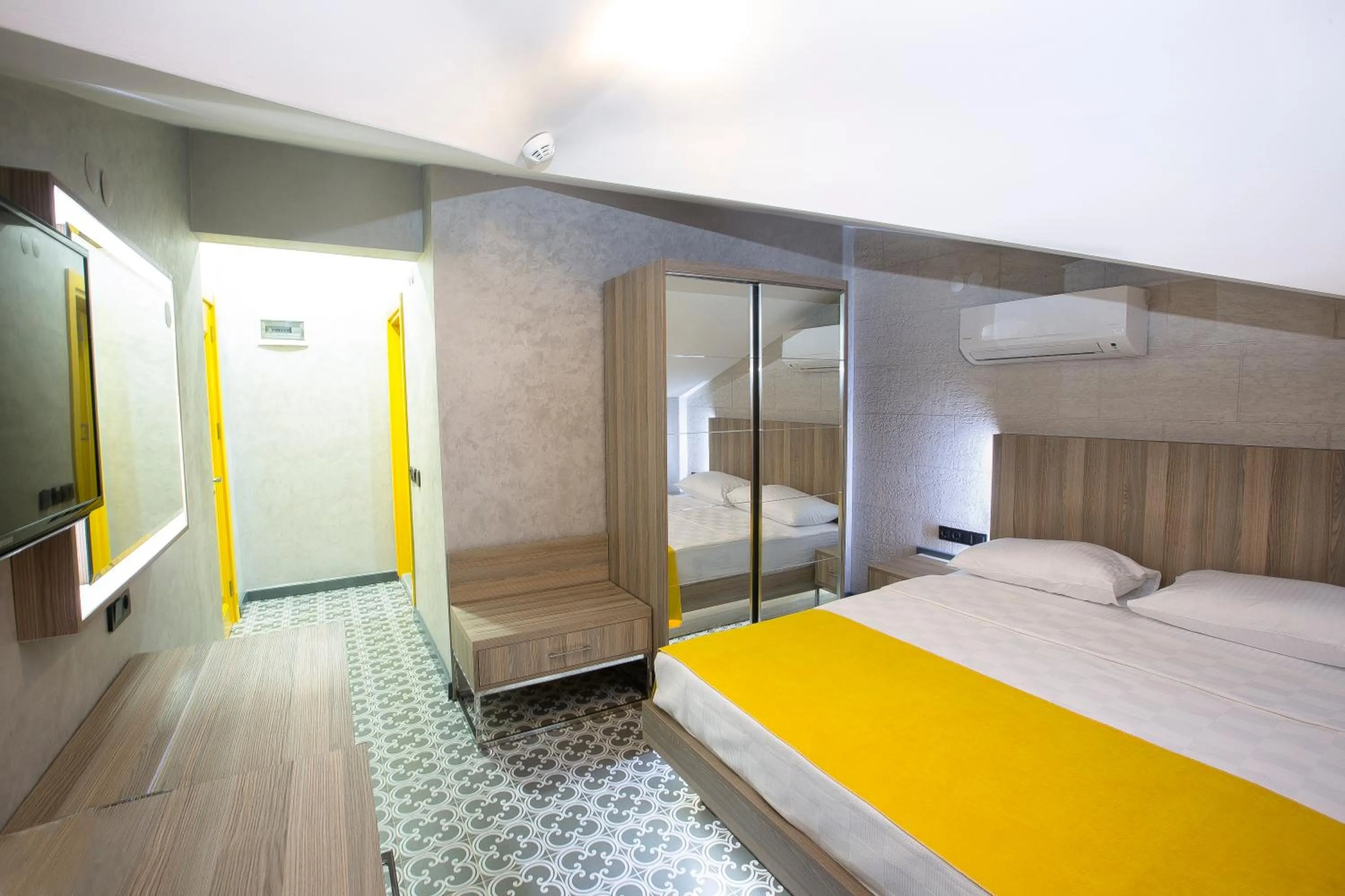 Bed in Erdem City Hotel