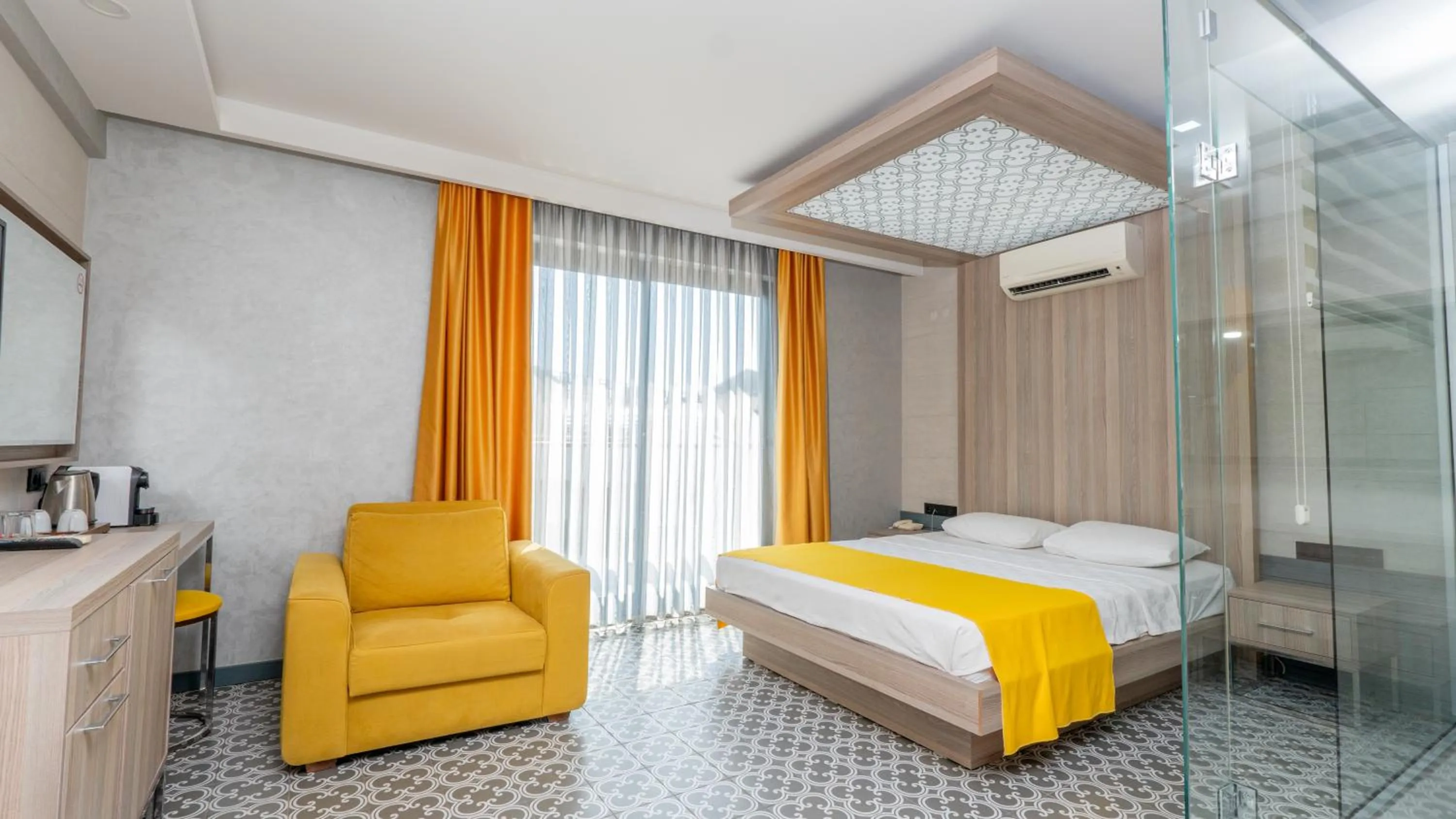 Bed in Erdem City Hotel