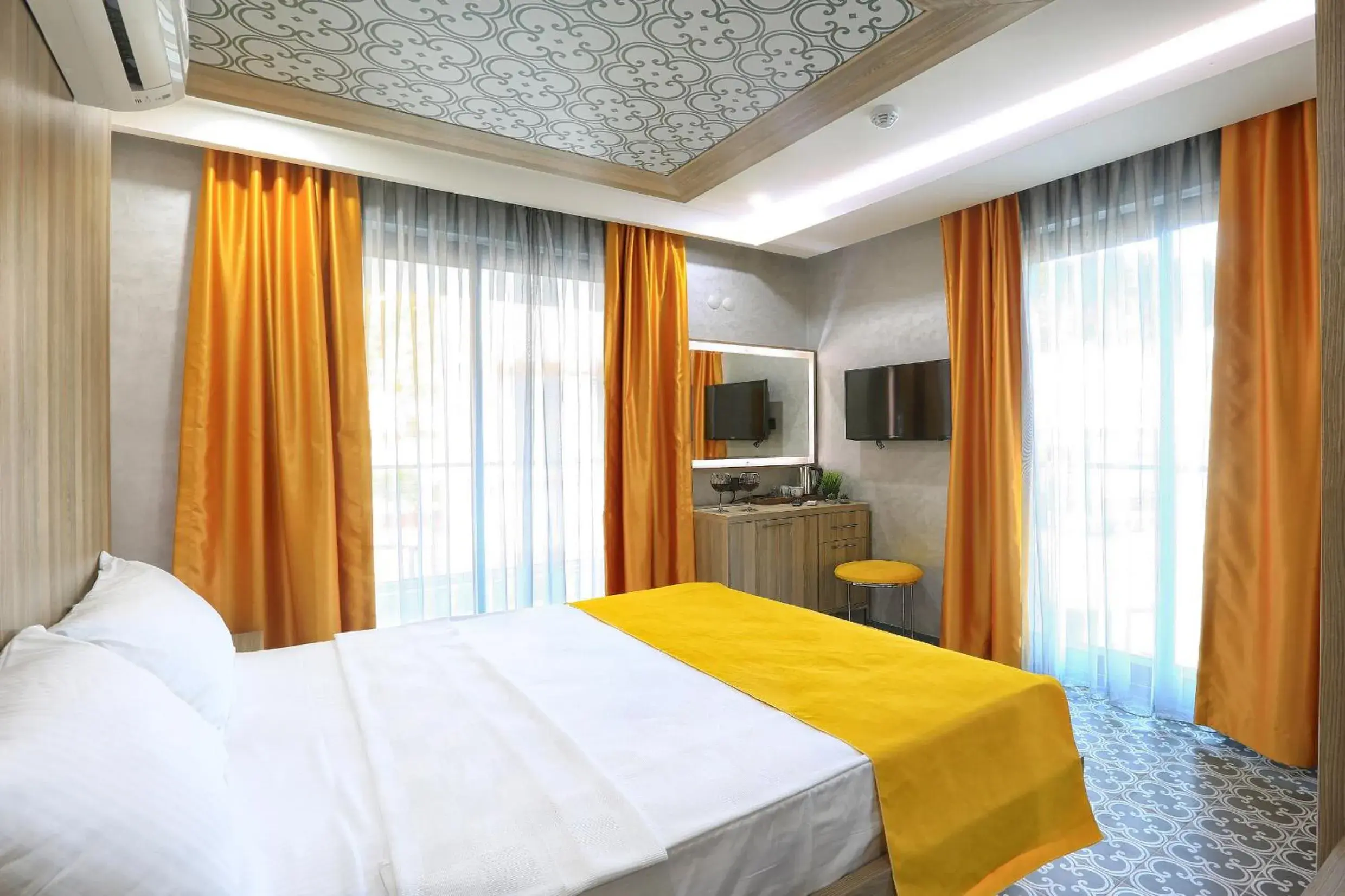 Double Room with Sea View in Erdem City Hotel Double Room with Sea View in Erdem City Hotel