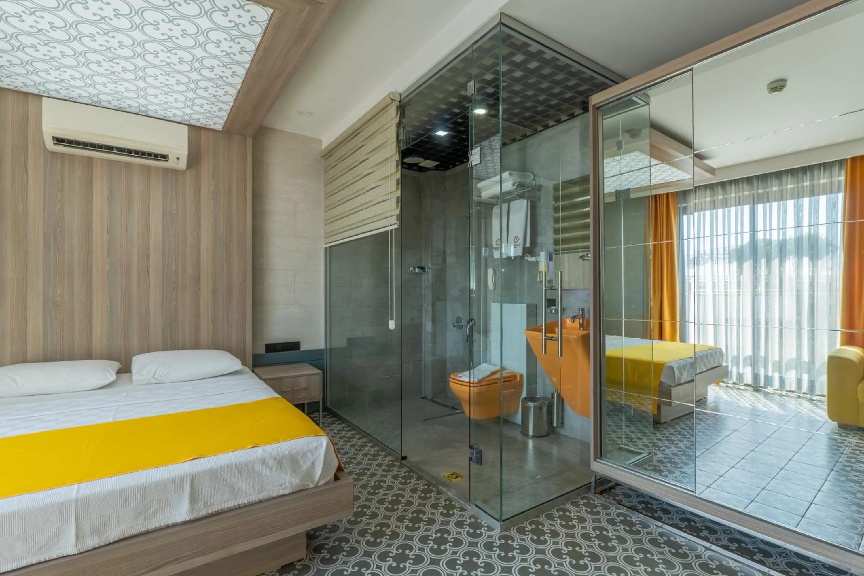 Bed in Erdem City Hotel