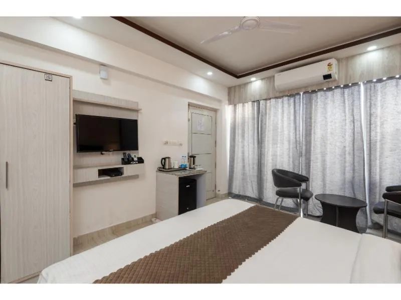 TV and multimedia in Hotel Shiva Sanctuary by DLS Hotels, McLeod Ganj