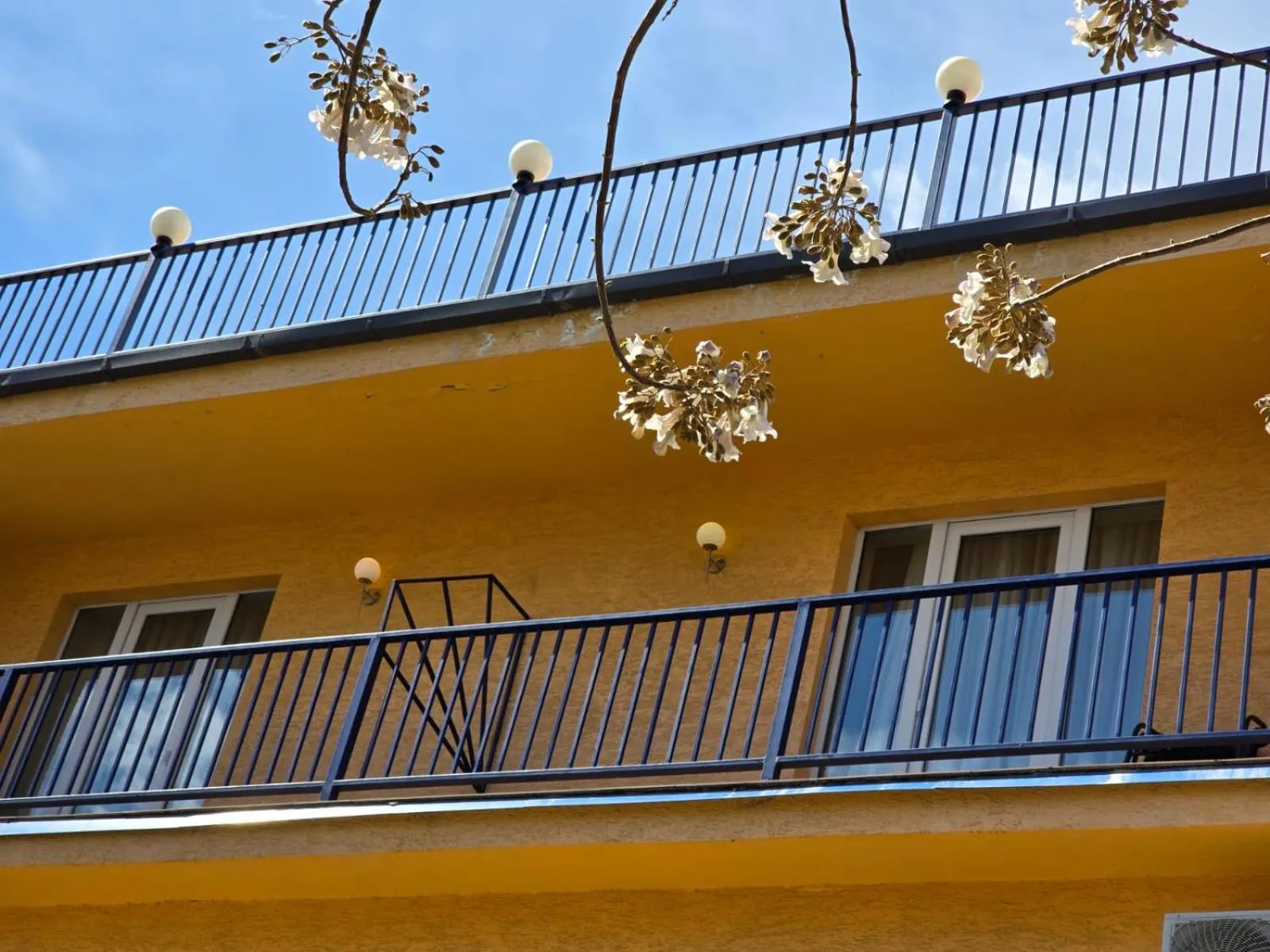 Balcony/Terrace in Hotel Nutsa in old Tbilisi