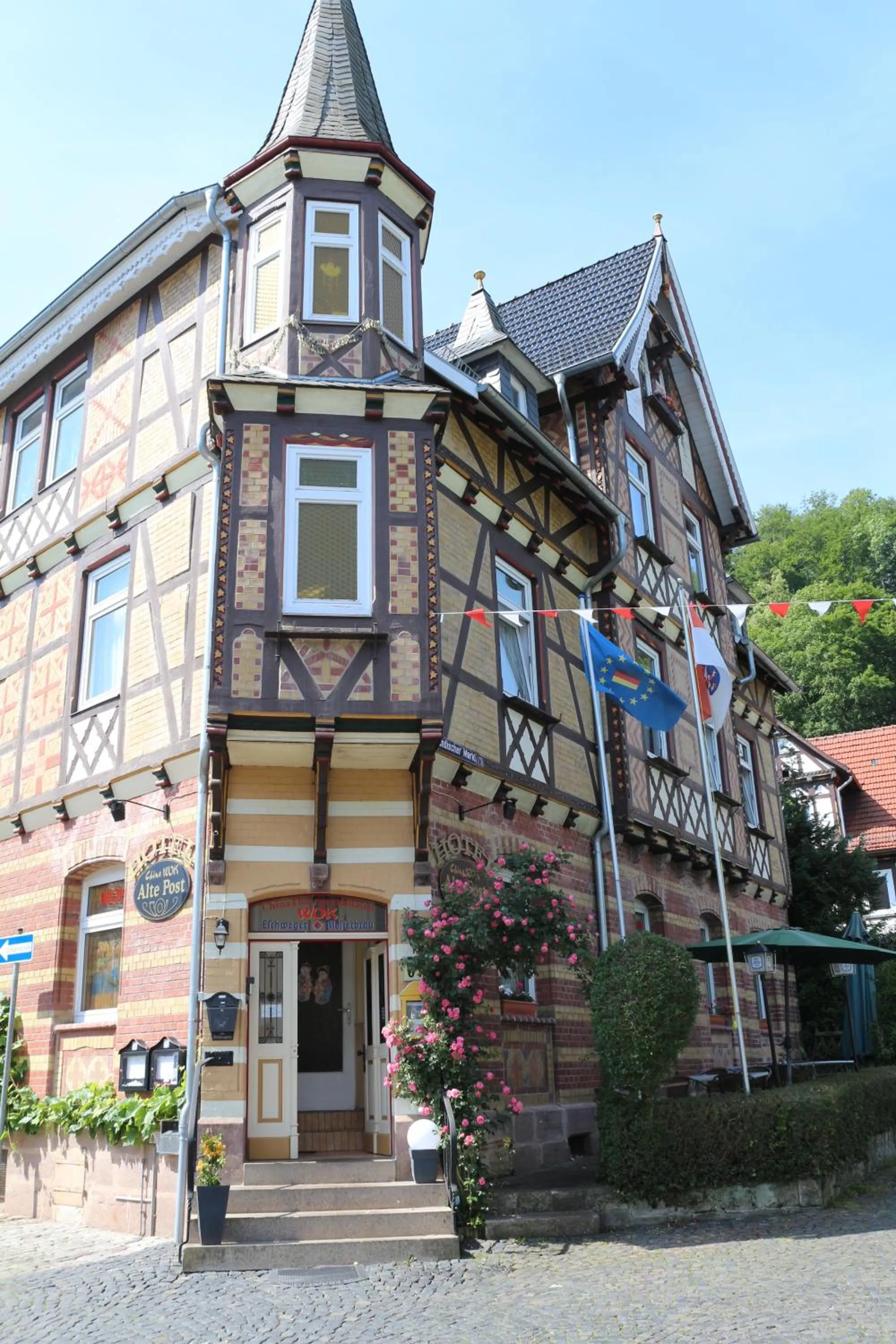 Property building in Hotel Alte Post