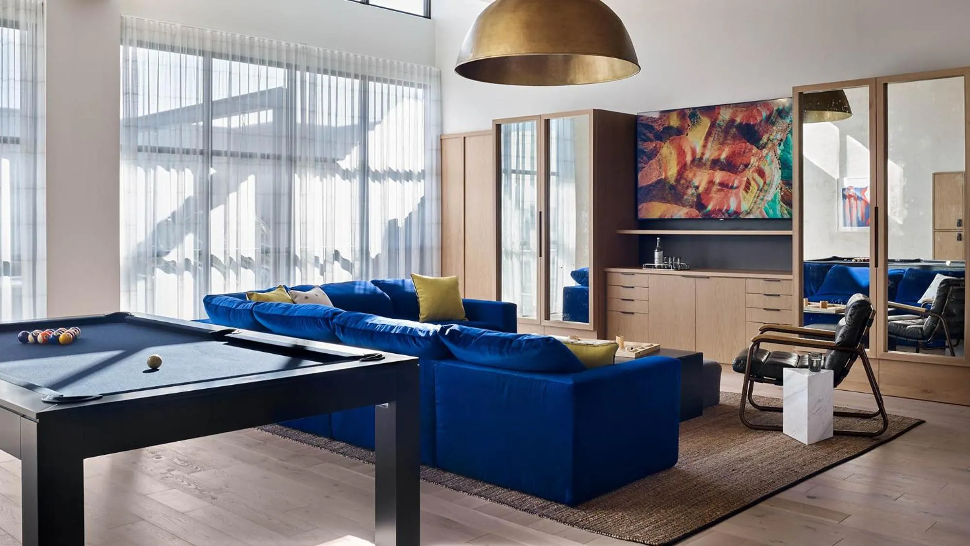 Communal lounge/ TV room in Sentral West Midtown at Star Metals