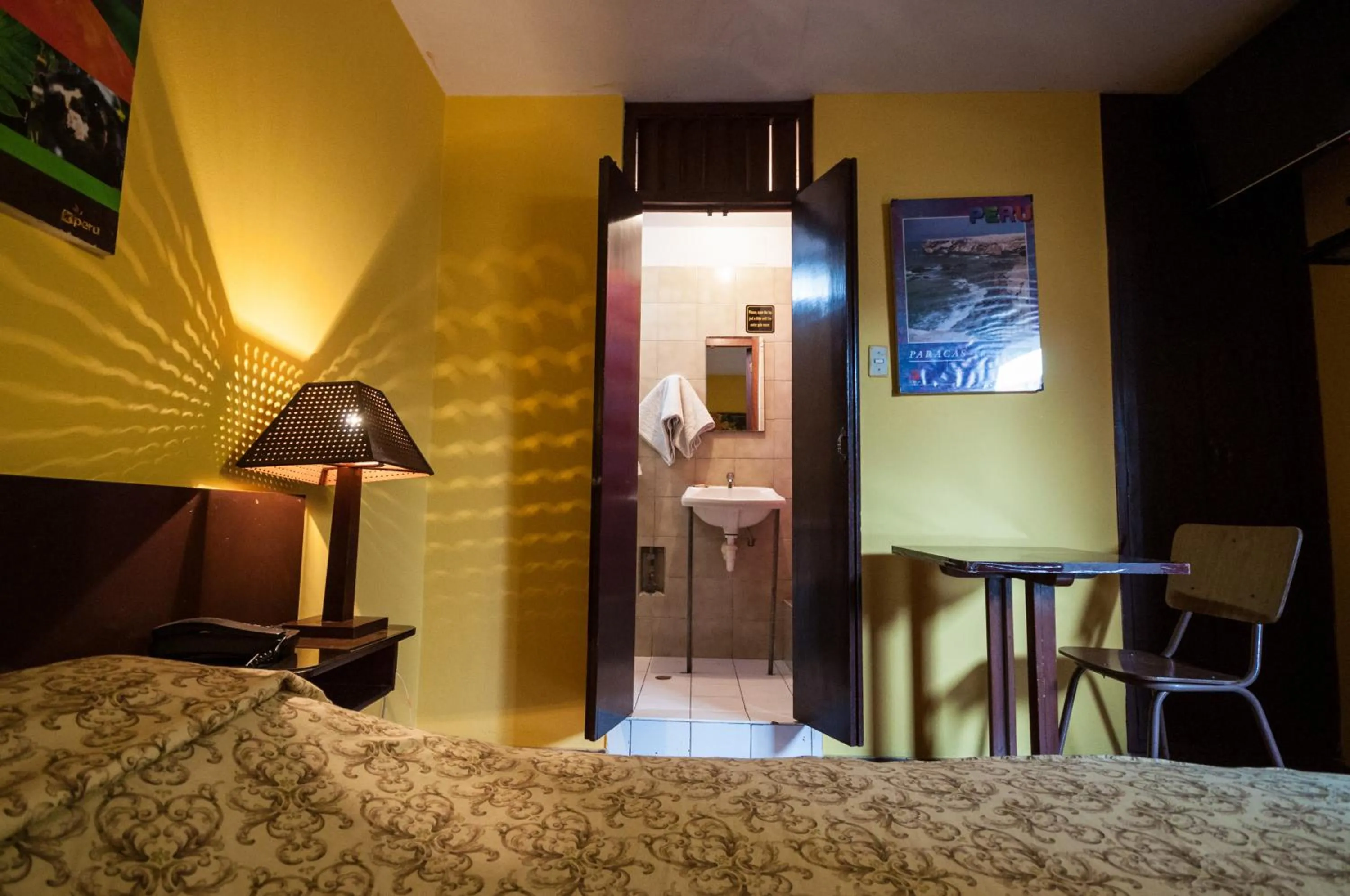 Bed in Hostal Iquique