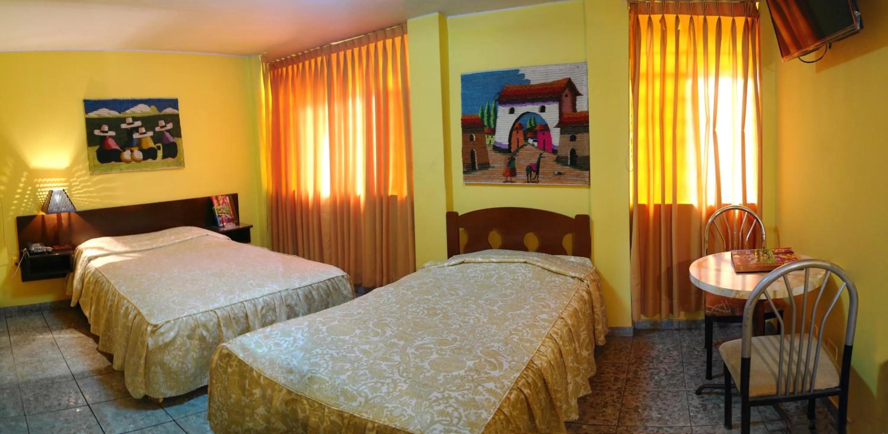 Bed in Hostal Iquique