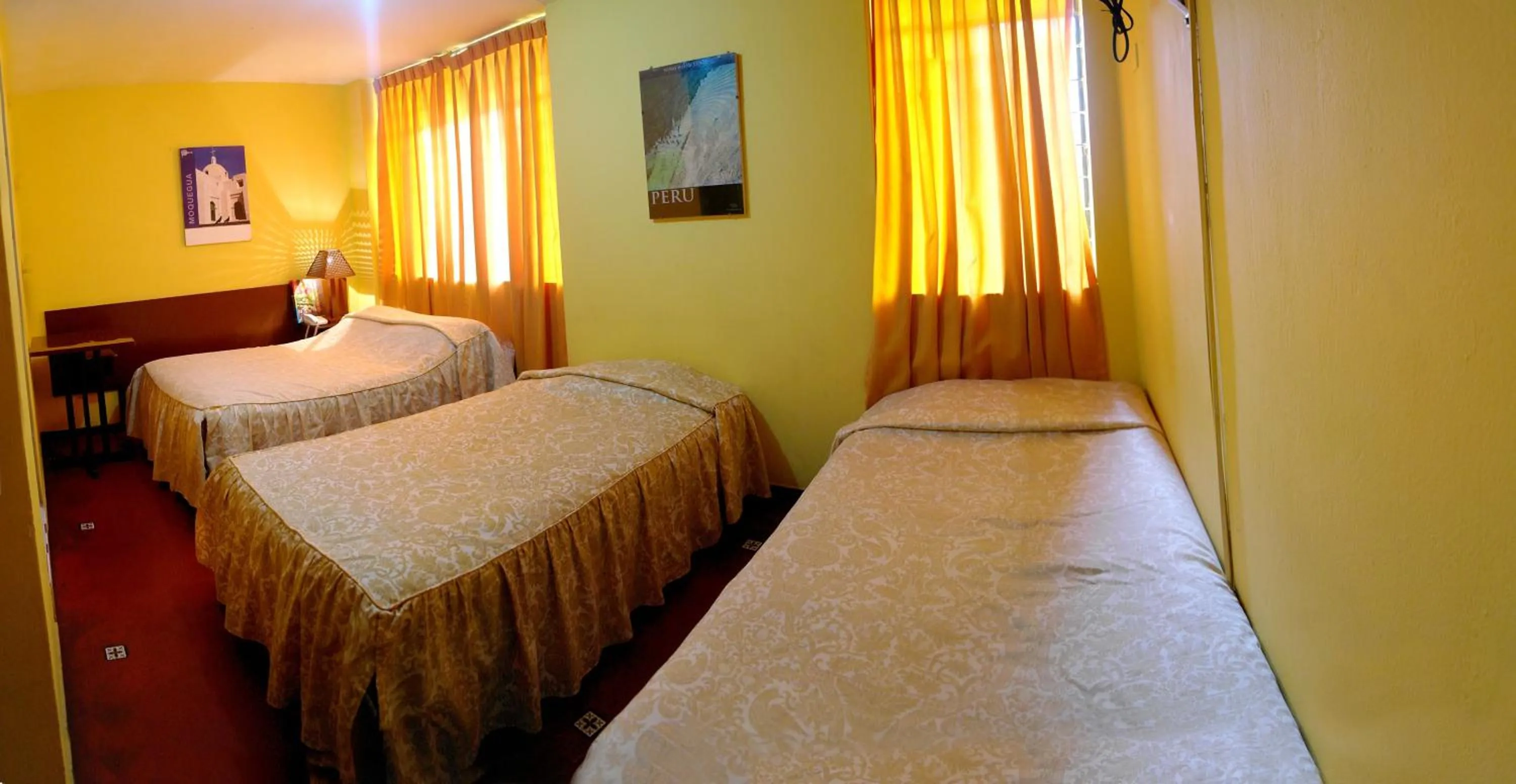 Bed in Hostal Iquique