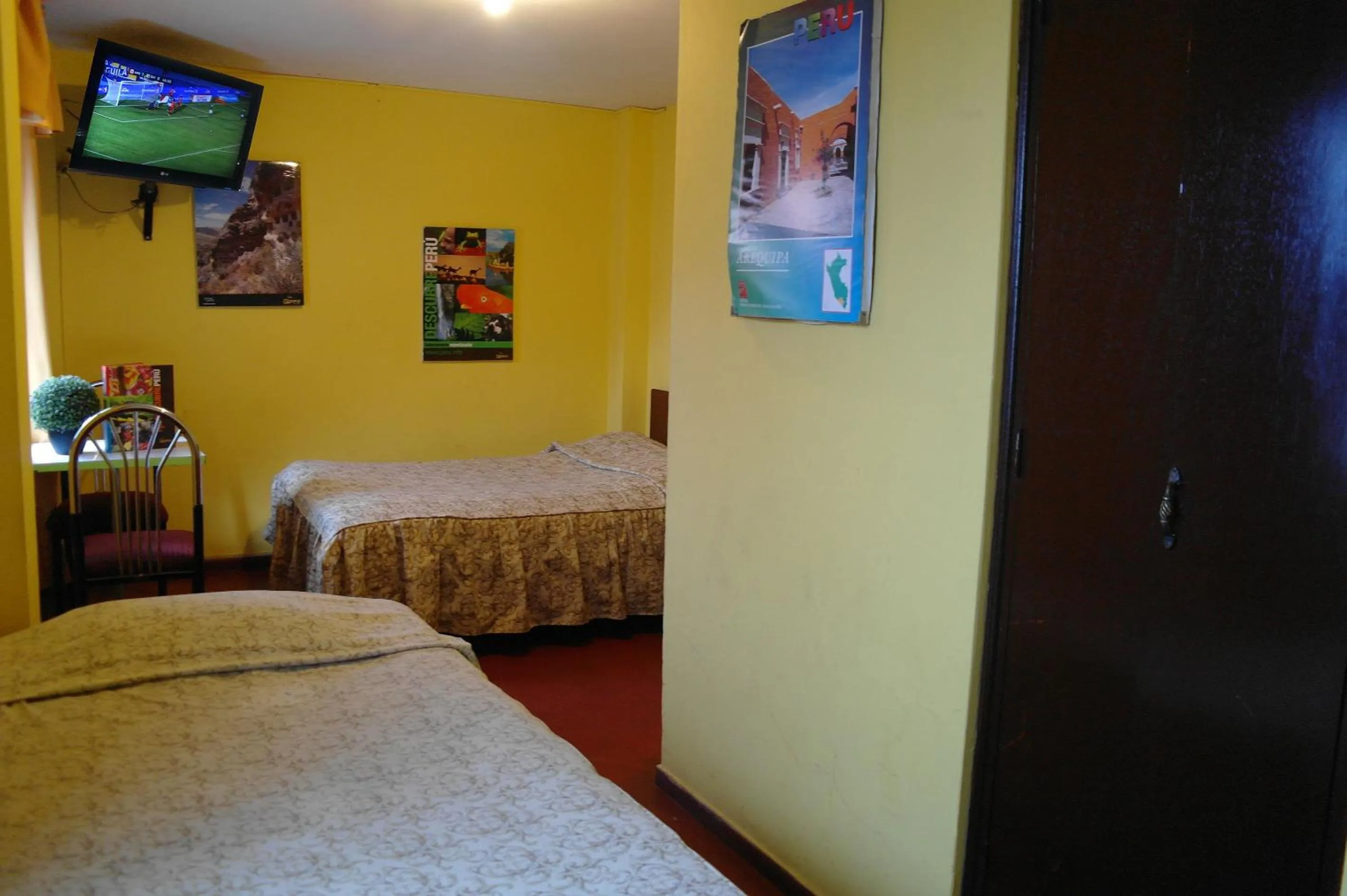 Bed in Hostal Iquique