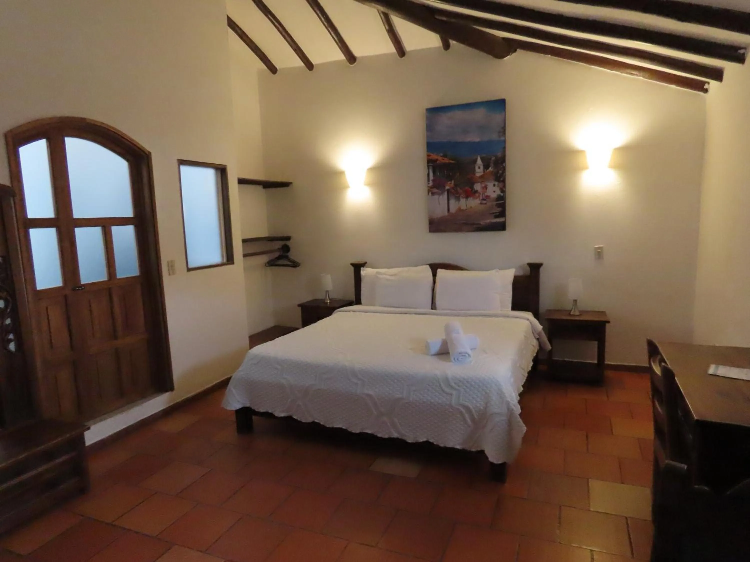 Photo of the whole room, Bed in Aqua Vitae Hotel