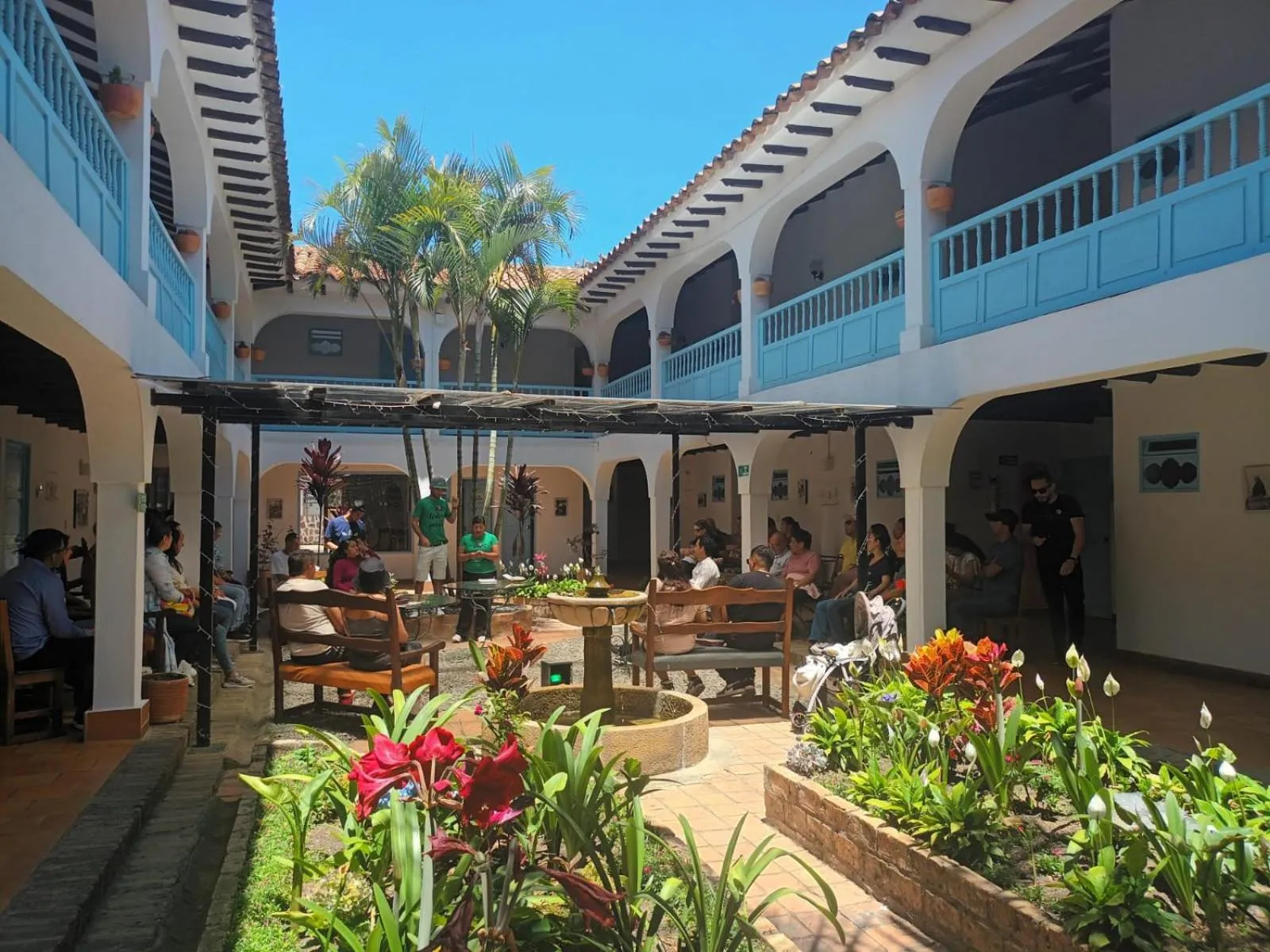 Garden in Aqua Vitae Hotel