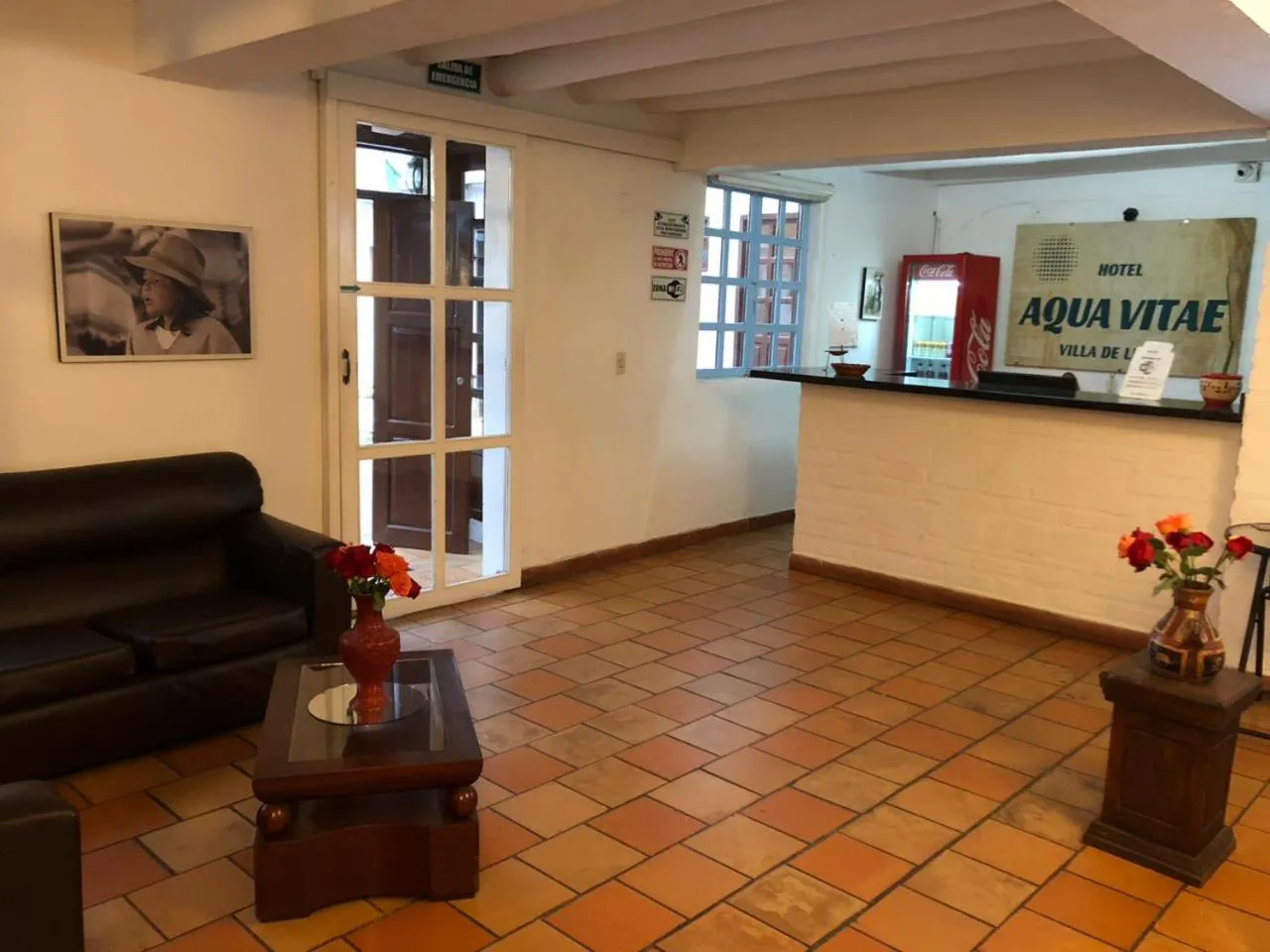 Lobby or reception in Aqua Vitae Hotel