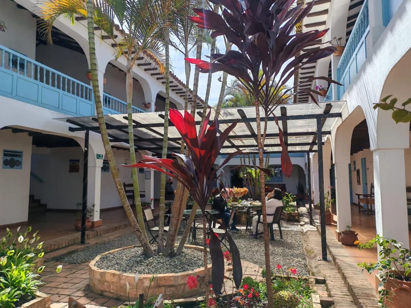 Garden in Aqua Vitae Hotel