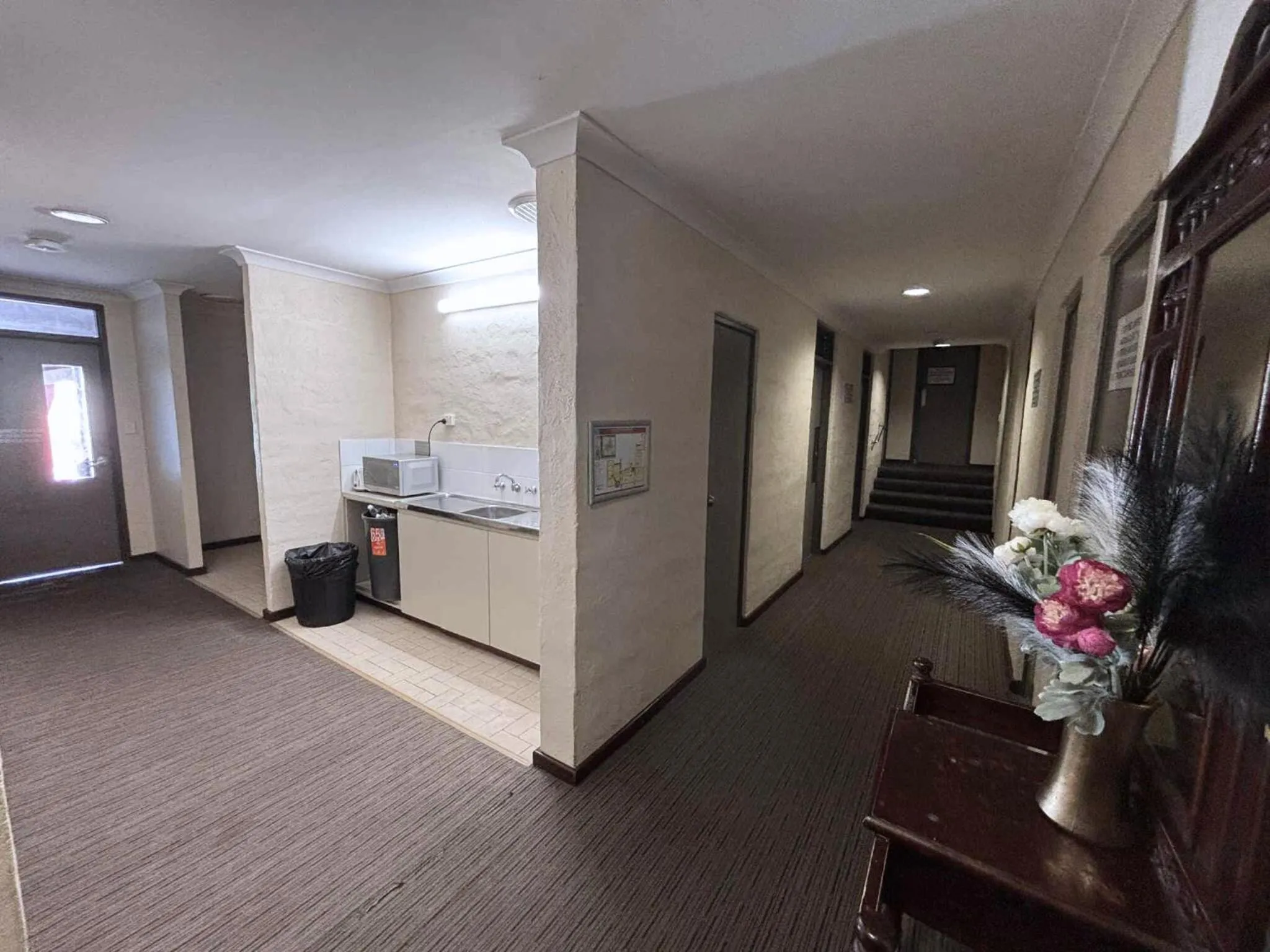 Facade/entrance in Prince of Wales Hotel, Bunbury