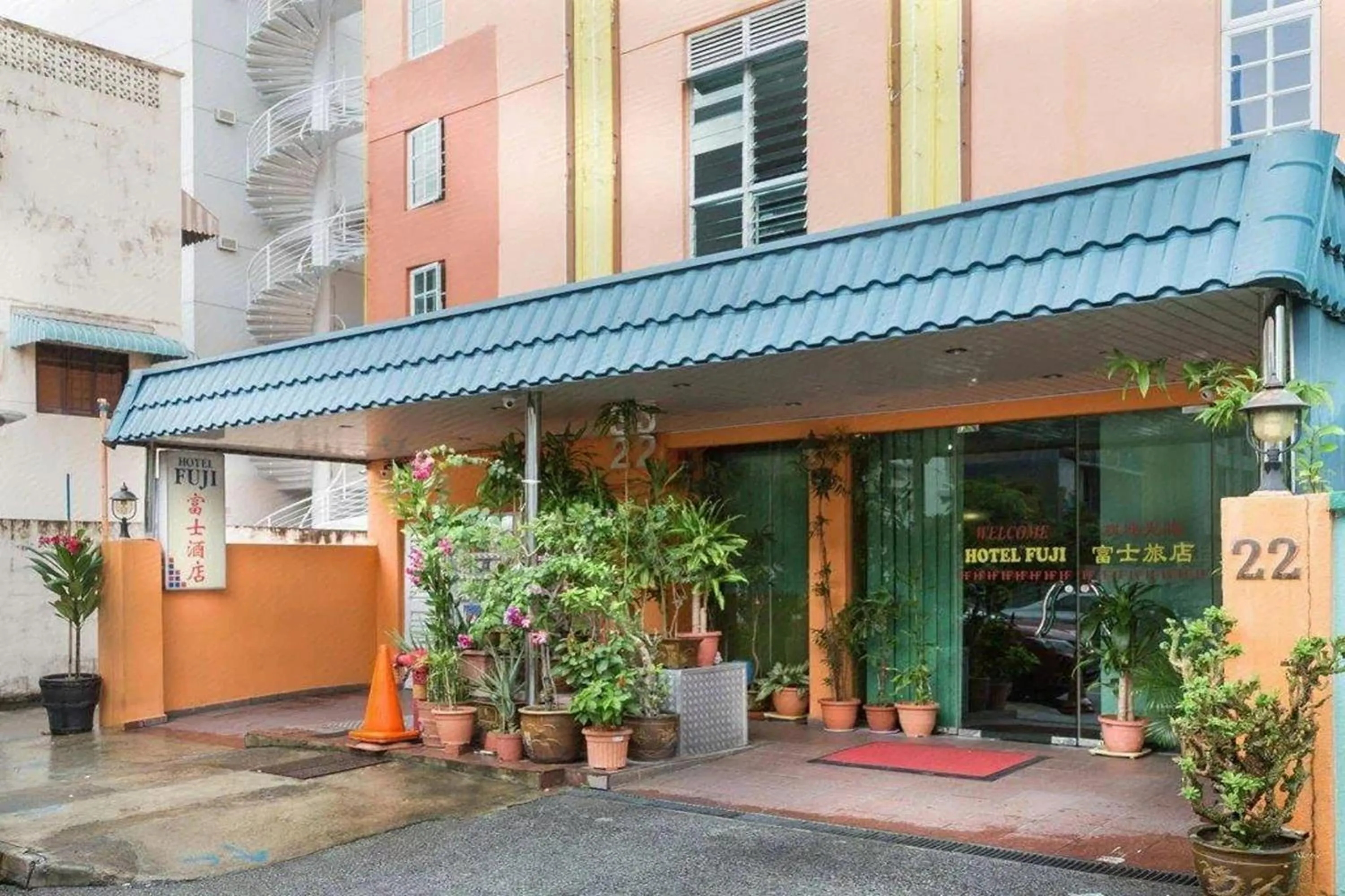 Property building in Hotel Fuji