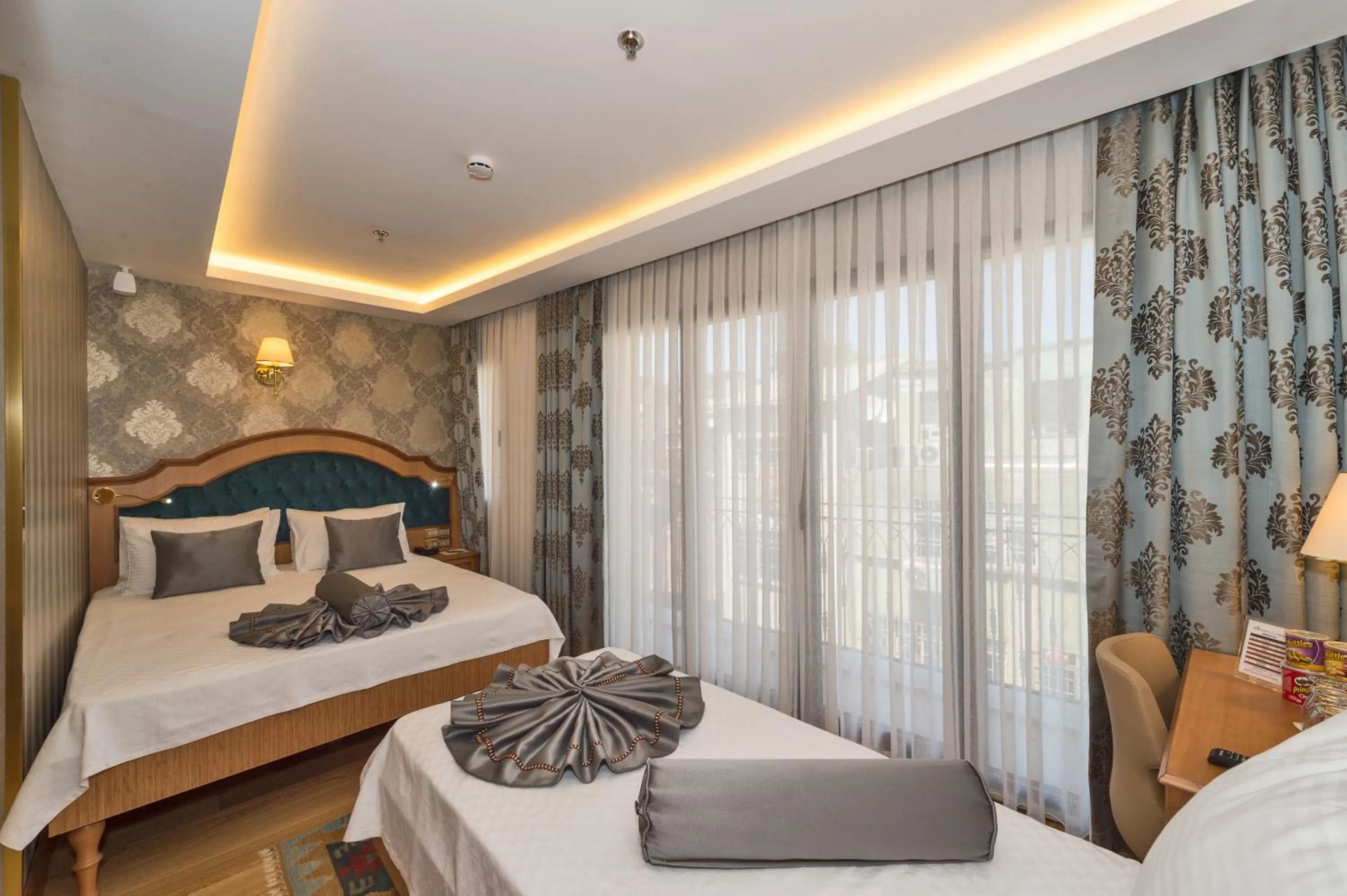 Bedroom, Bed in Aprilis Gold Hotel - Special Category