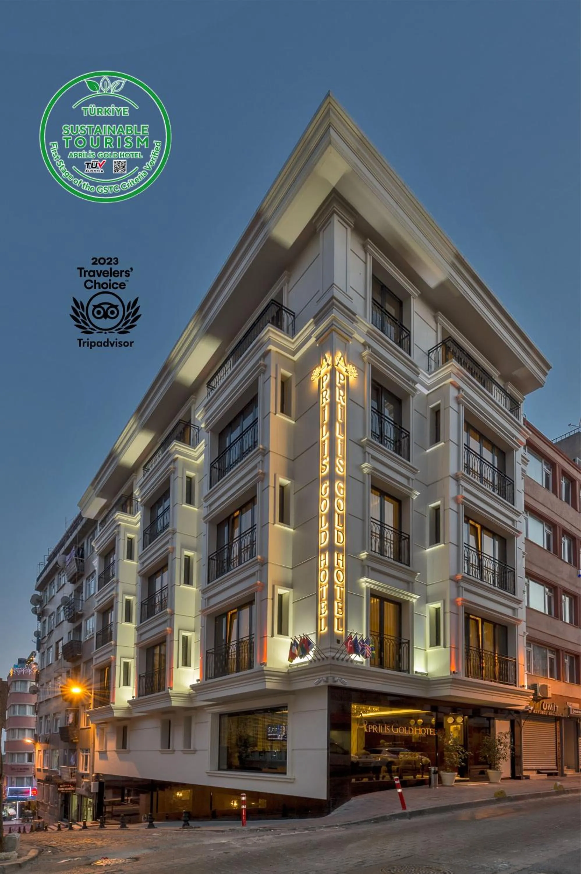 Property building in Aprilis Gold Hotel - Special Category