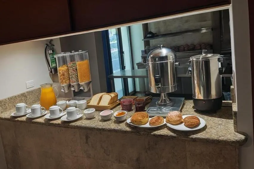 Continental breakfast in Hotel Grand Lion
