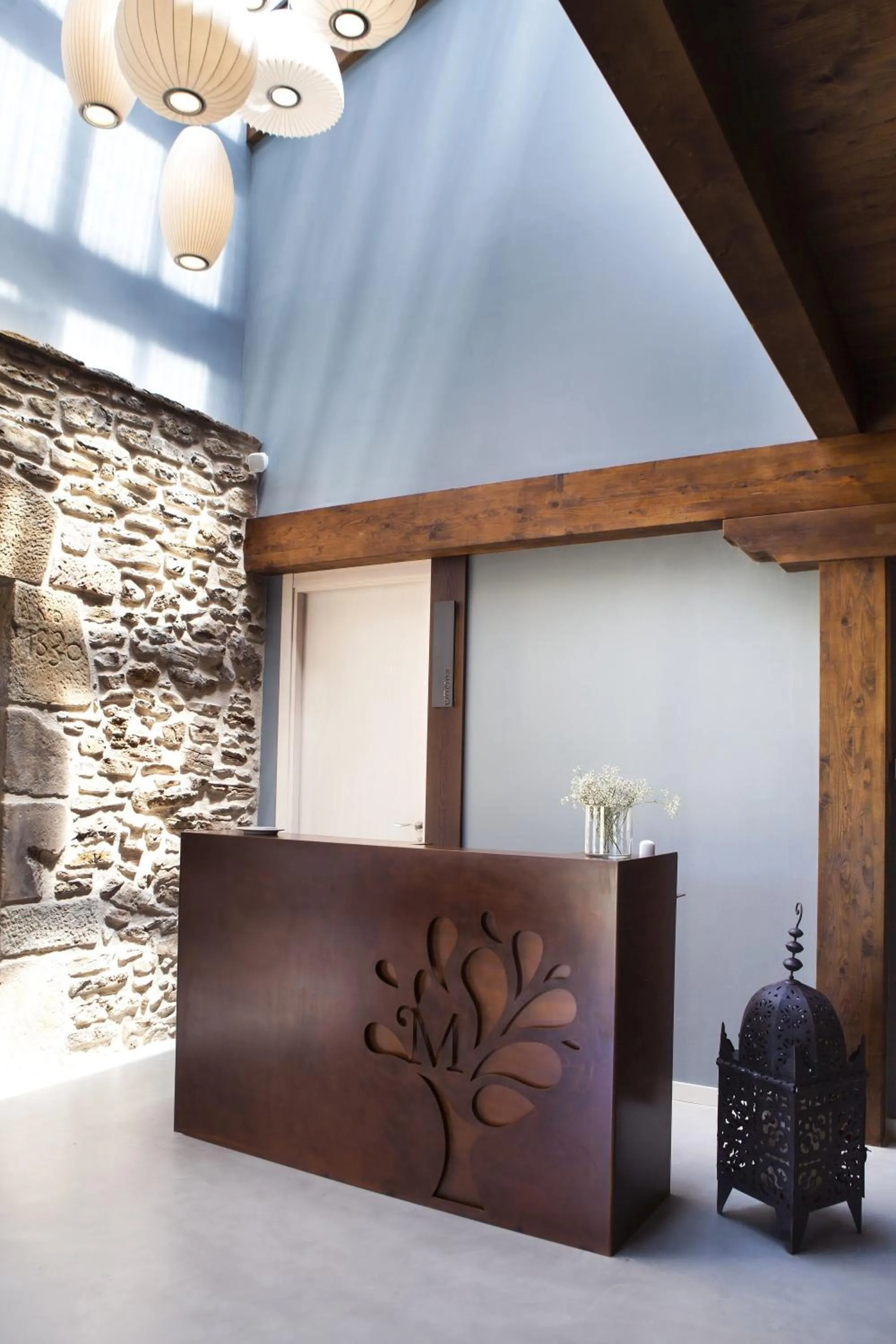 Lobby or reception in Hotel Mas De Cebrian