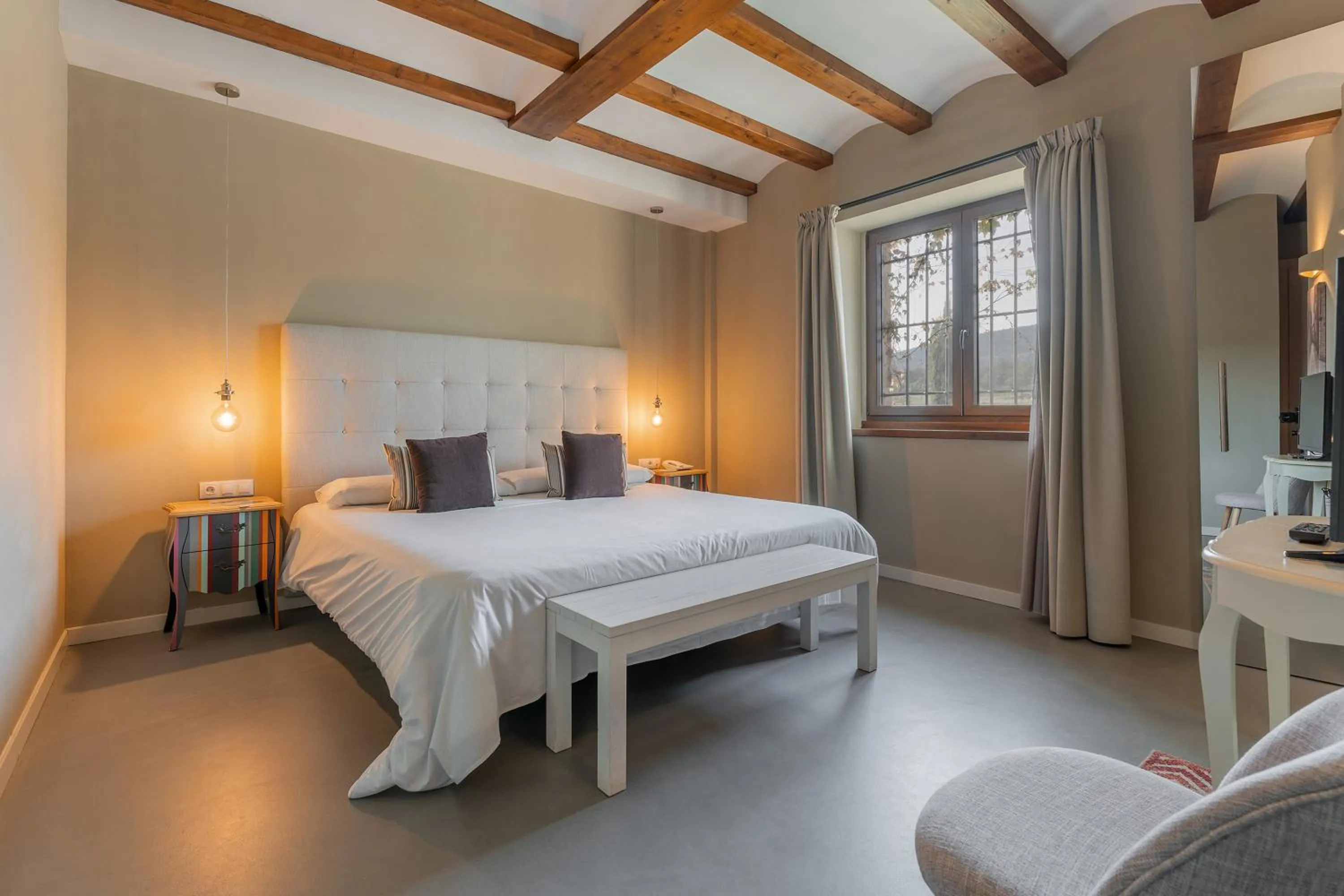 Photo of the whole room, Bed in Hotel Mas De Cebrian